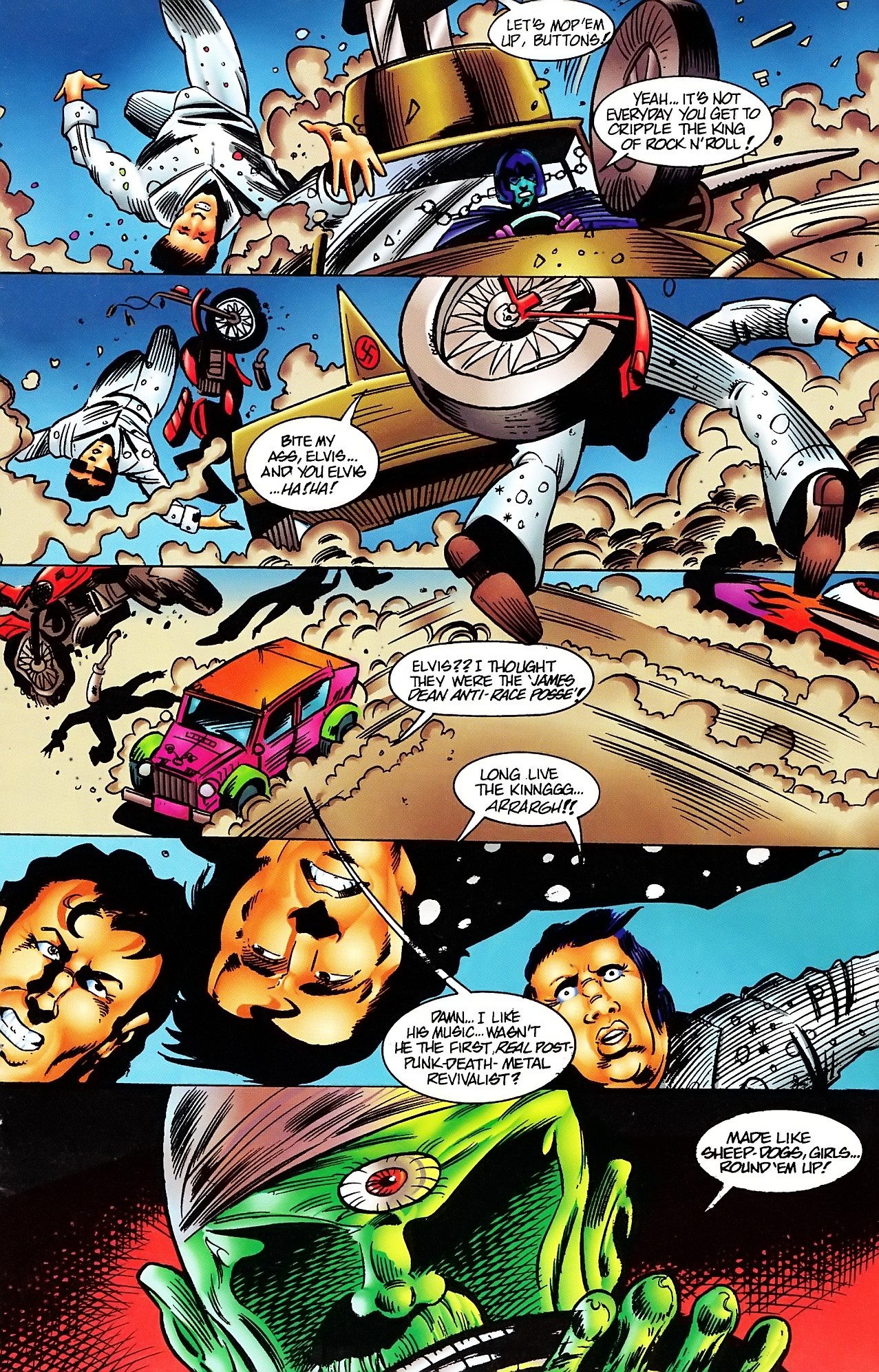 Read online Death Race 2020 comic -  Issue #8 - 14