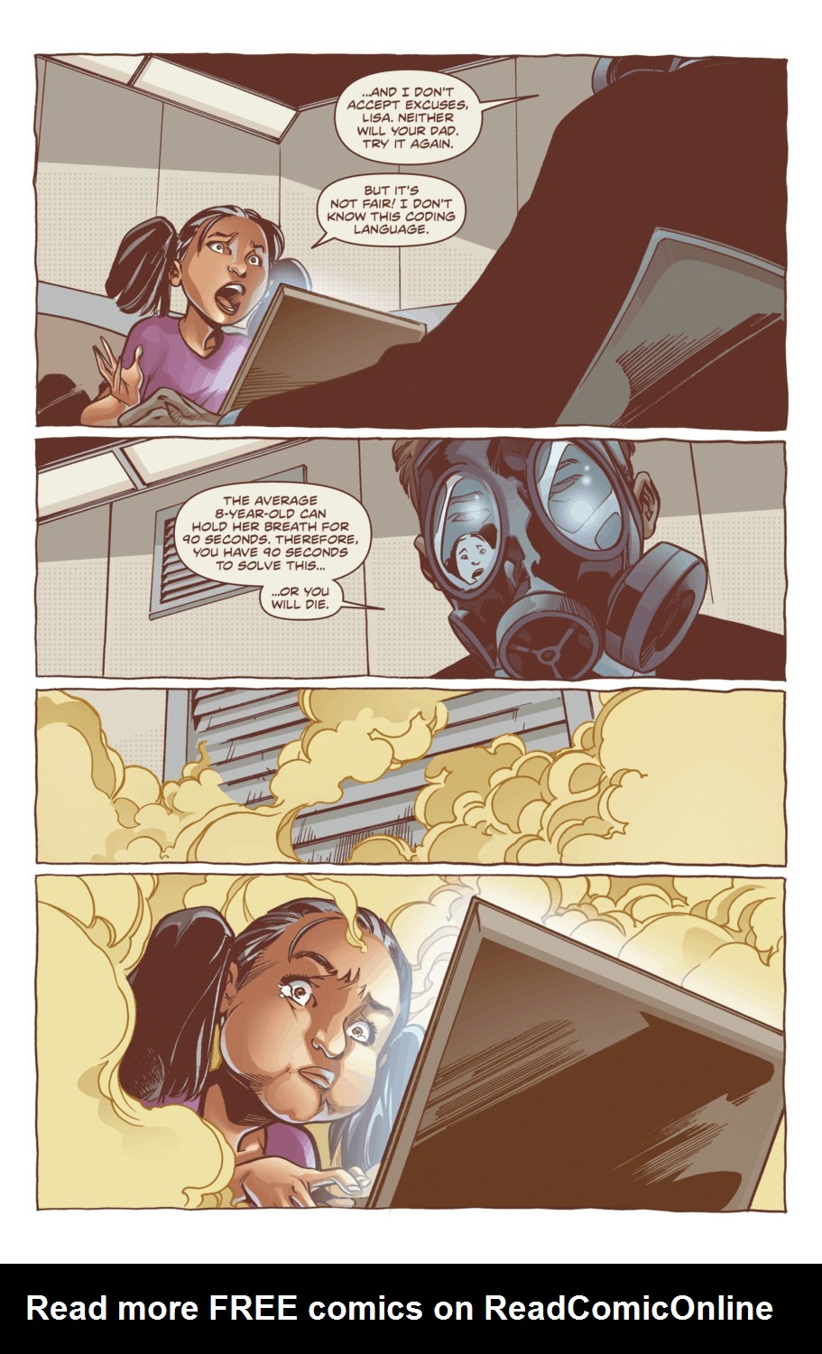 Read online Protocol: Orphans comic -  Issue #1 - 8