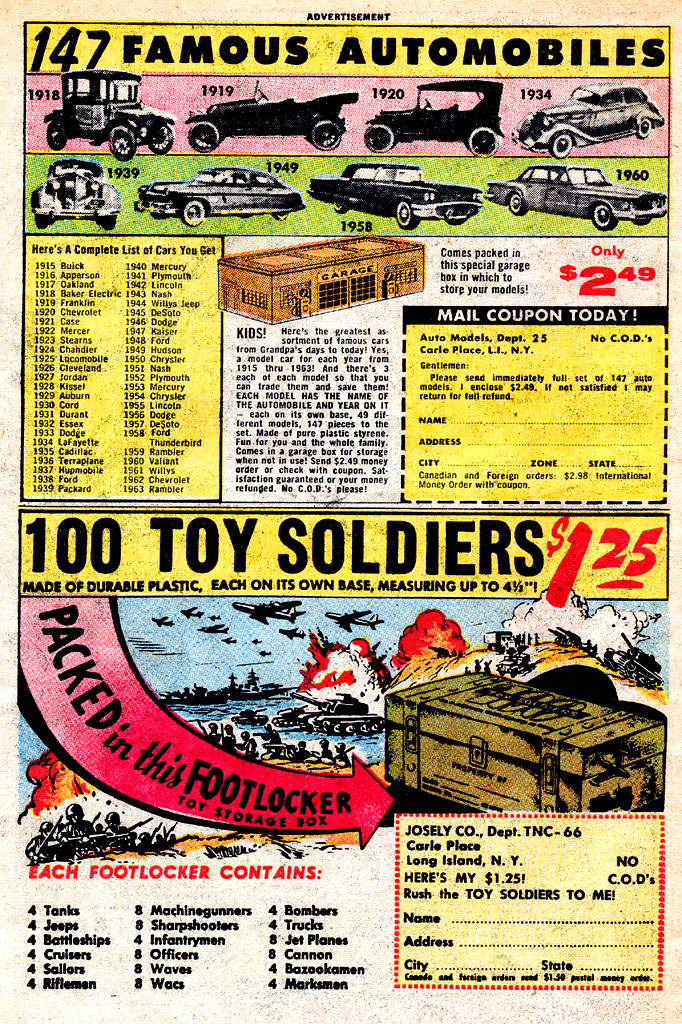 Read online Challengers of the Unknown (1958) comic -  Issue #33 - 34