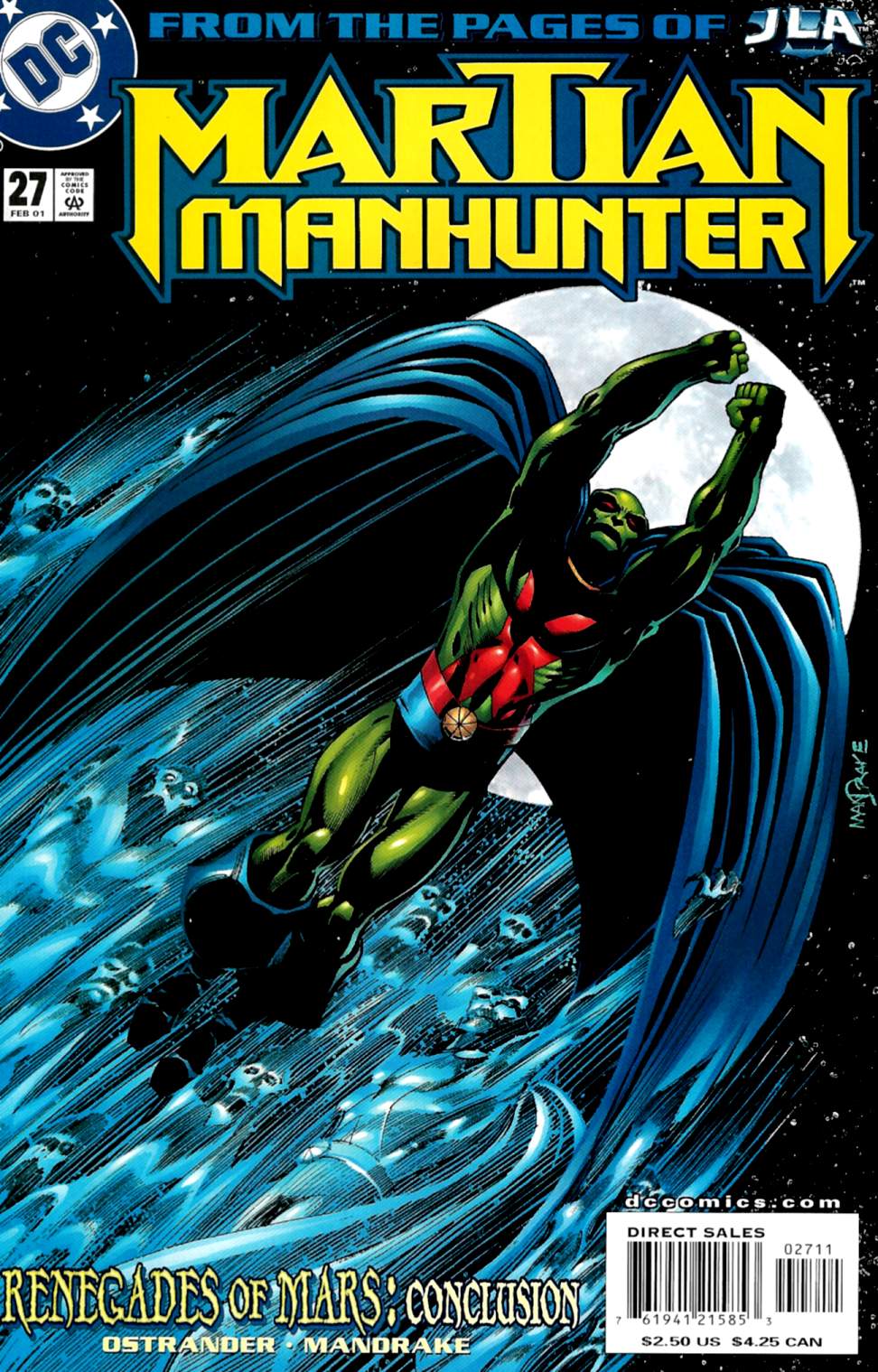 Read online Martian Manhunter (1998) comic -  Issue #27 - 1