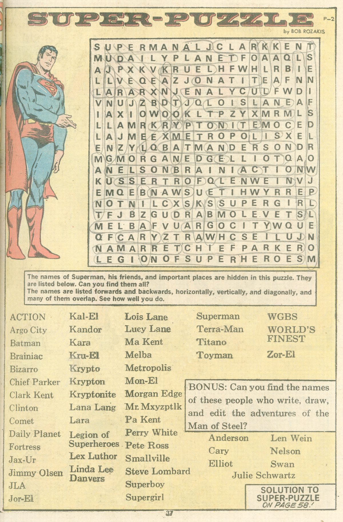 Read online The Superman Family comic -  Issue #168 - 37