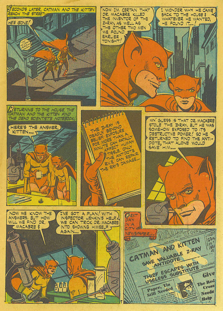 Read online Cat-Man Comics comic -  Issue #29 - 45