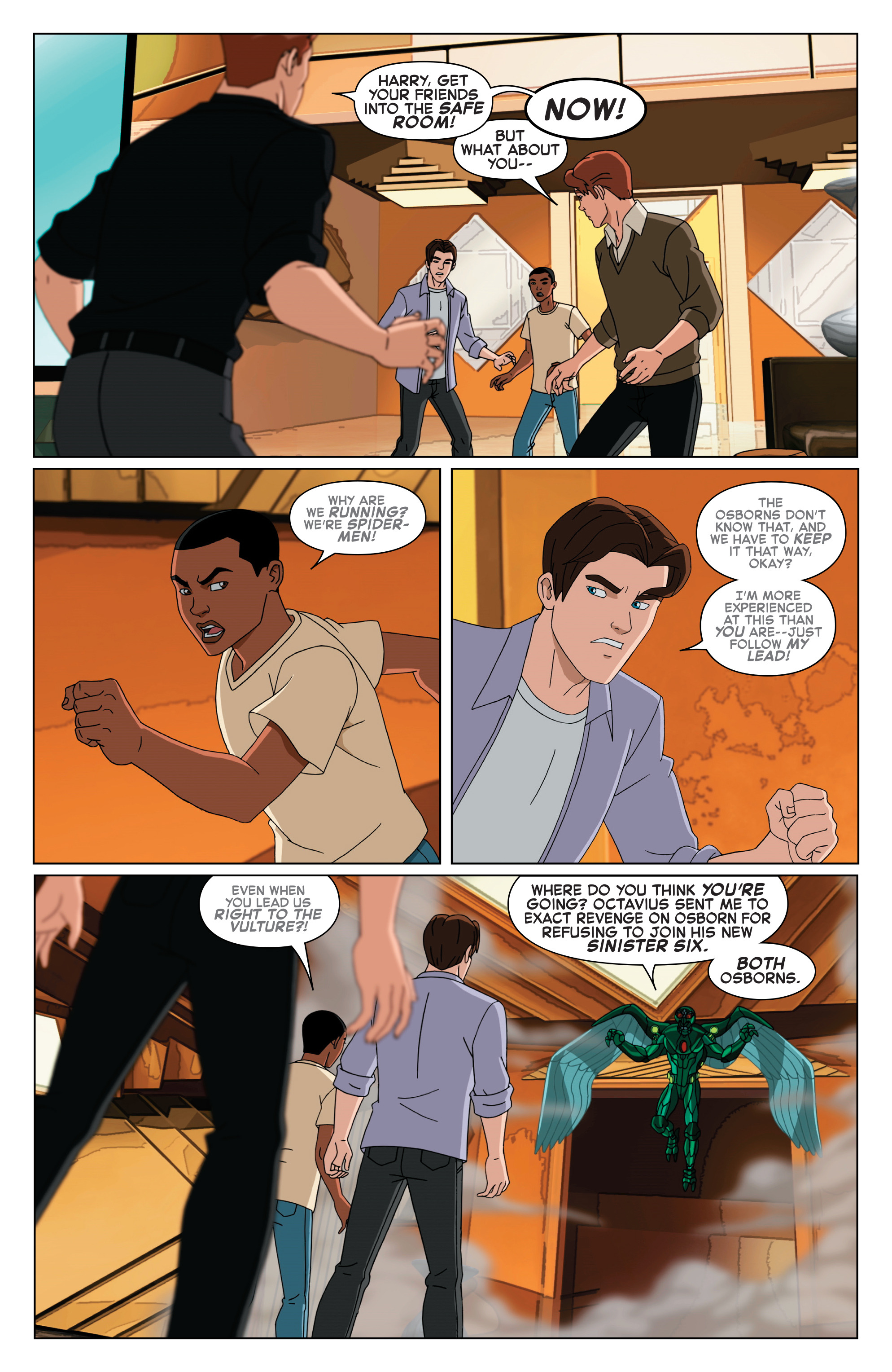 Read online Marvel Universe Ultimate Spider-Man Vs. The Sinister Six comic -  Issue #4 - 6