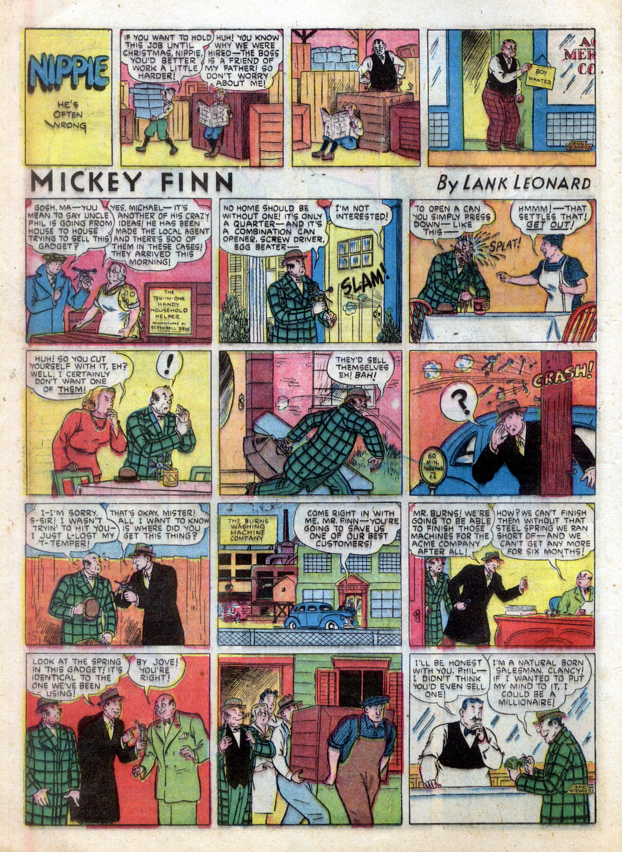 Read online Feature Comics comic -  Issue #64 - 16