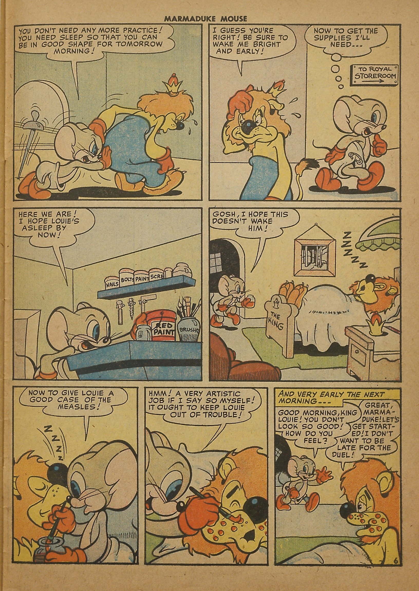 Read online Marmaduke Mouse comic -  Issue #51 - 31