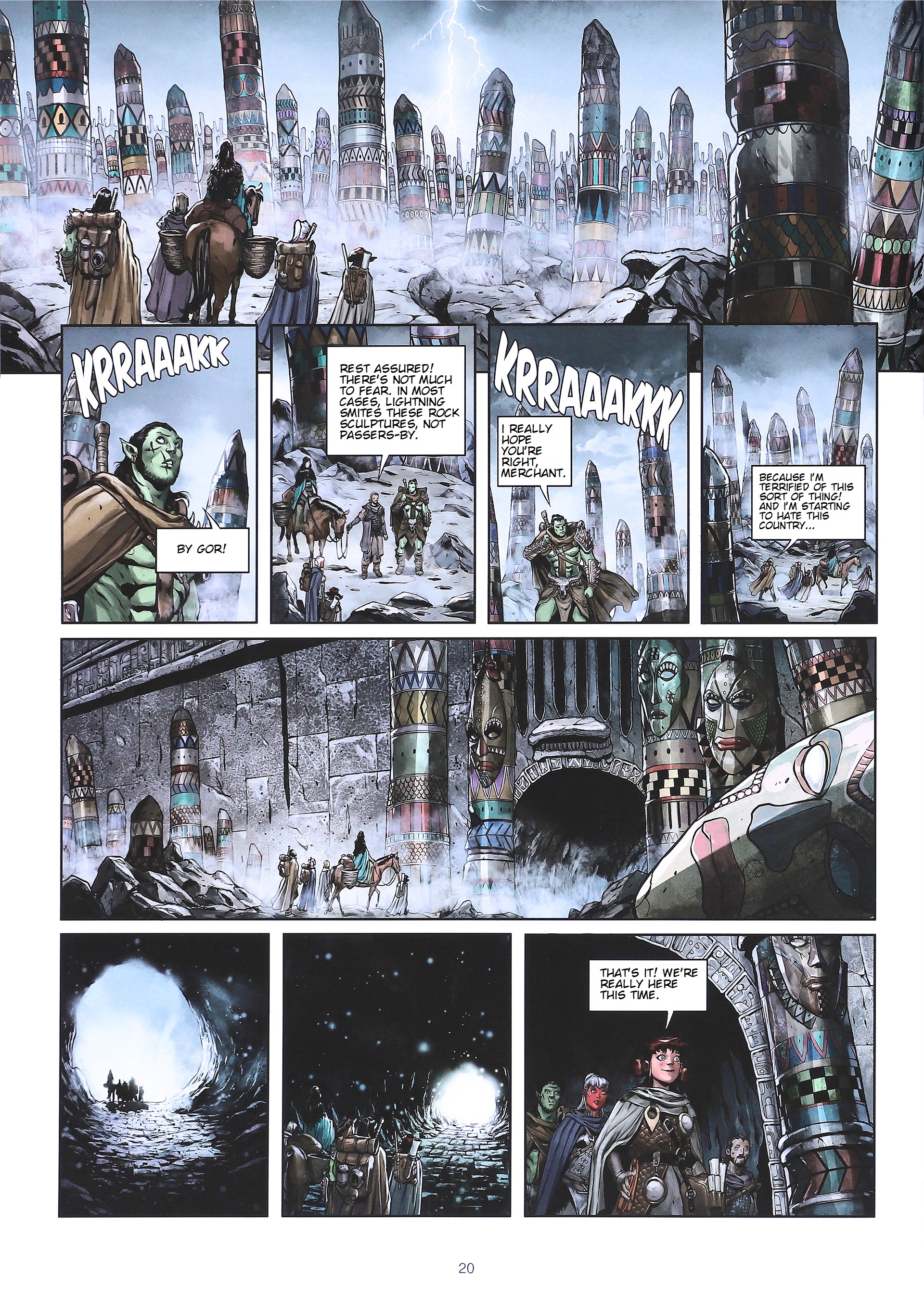 Read online Elves comic -  Issue #29 - 21