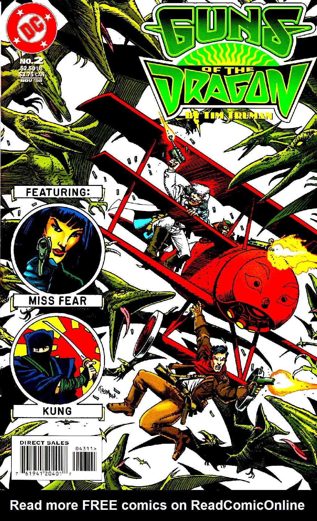 Read online Guns of the Dragon comic -  Issue #2 - 1