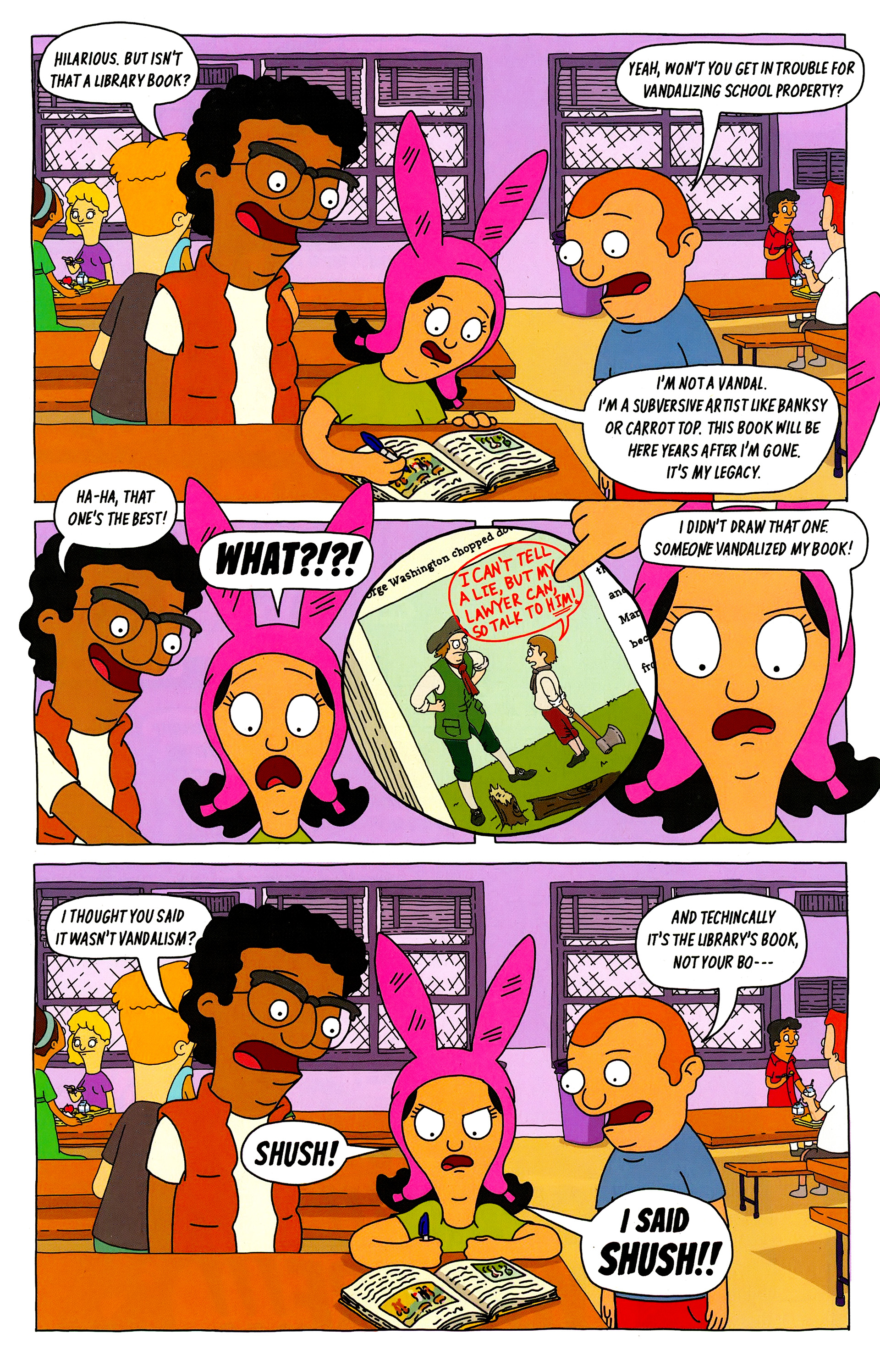 Read online Free Comic Book Day 2015 comic -  Issue # Bob's Burgers - 16