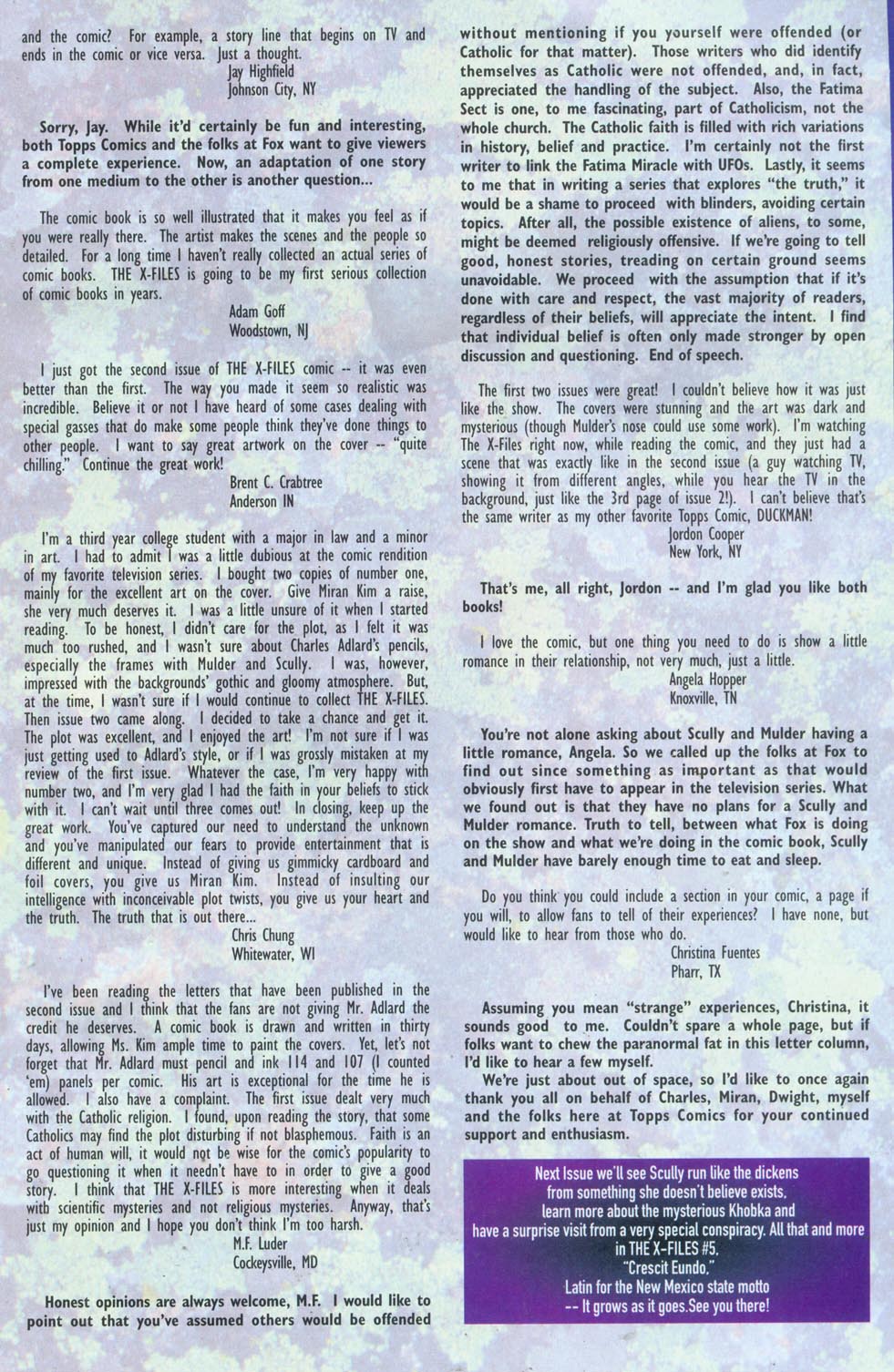 Read online The X-Files (1995) comic -  Issue #4 - 29