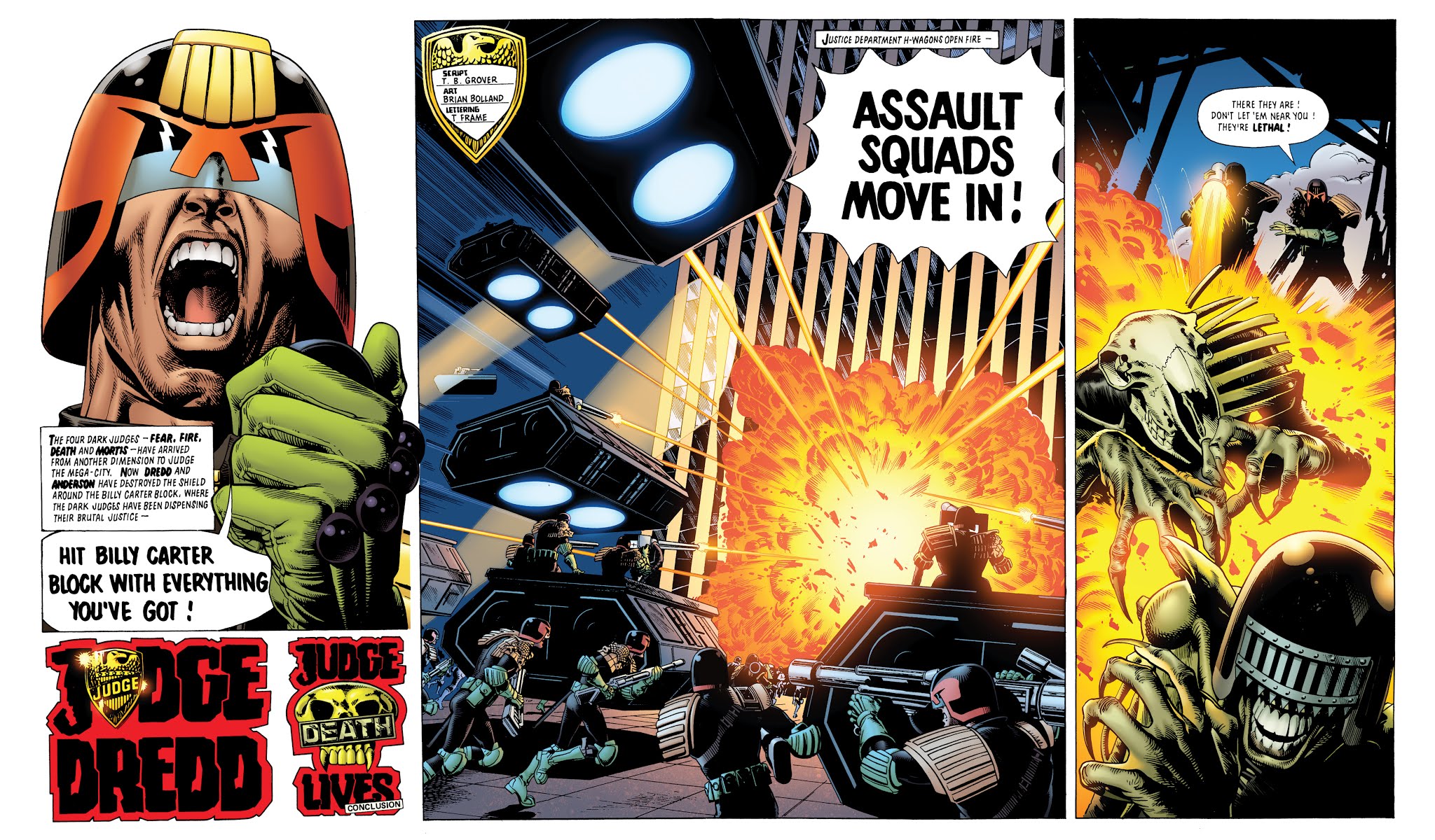 Read online Judge Dredd Classics: The Dark Judges comic -  Issue # TPB - 44