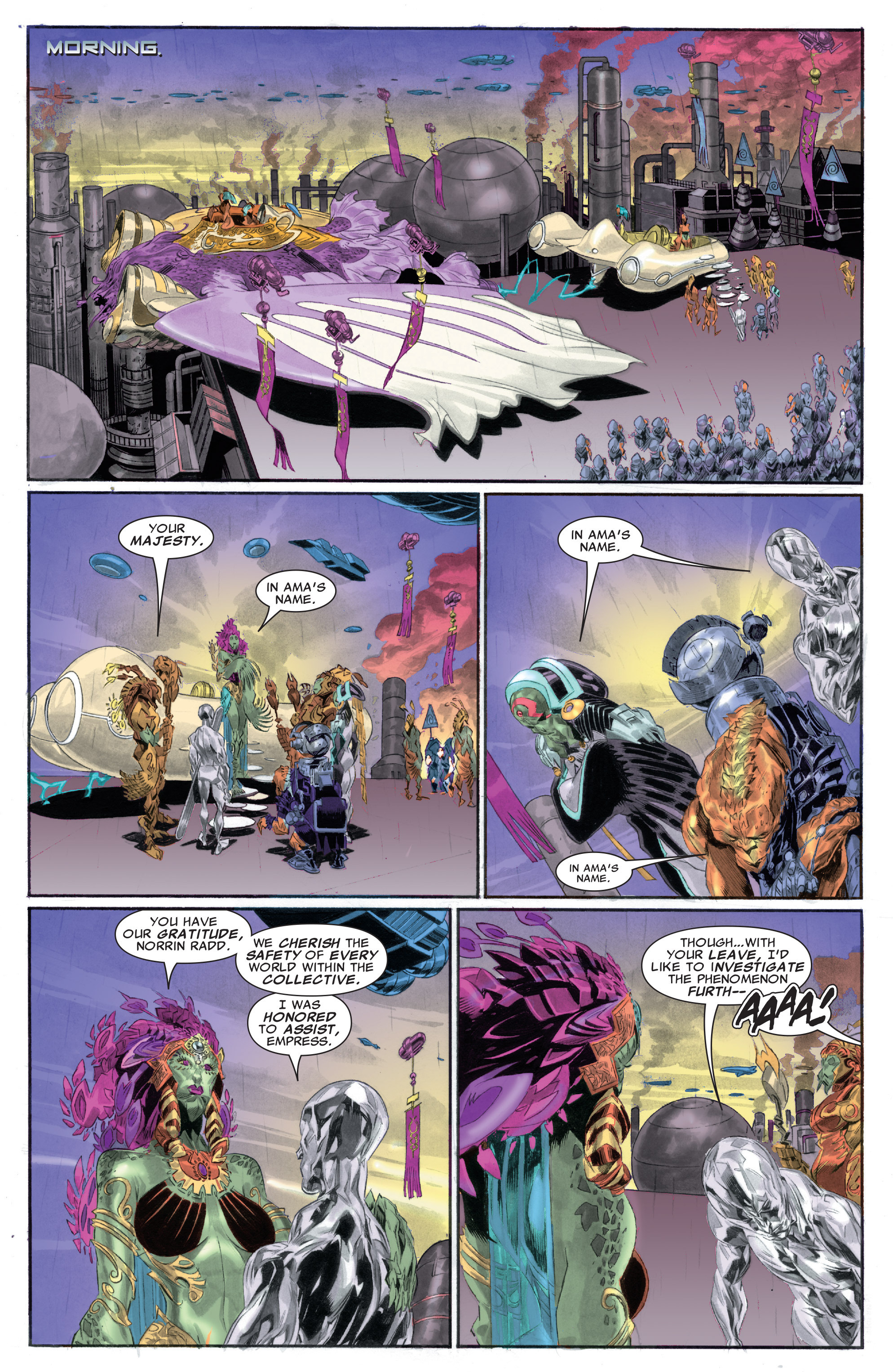 Read online Silver Surfer: In Thy Name comic -  Issue #2 - 8