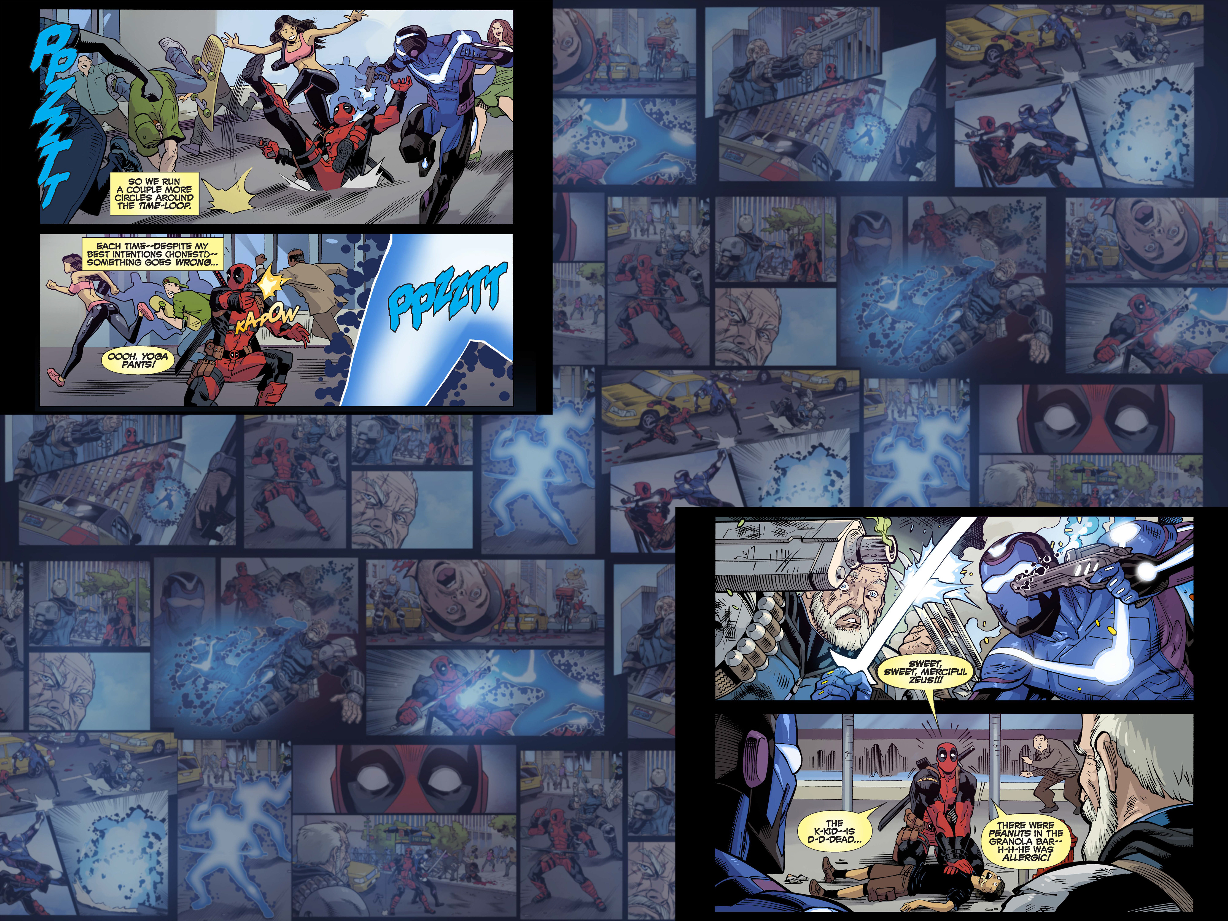 Read online Deadpool & Cable: Split Second Infinite Comic comic -  Issue #3 - 33