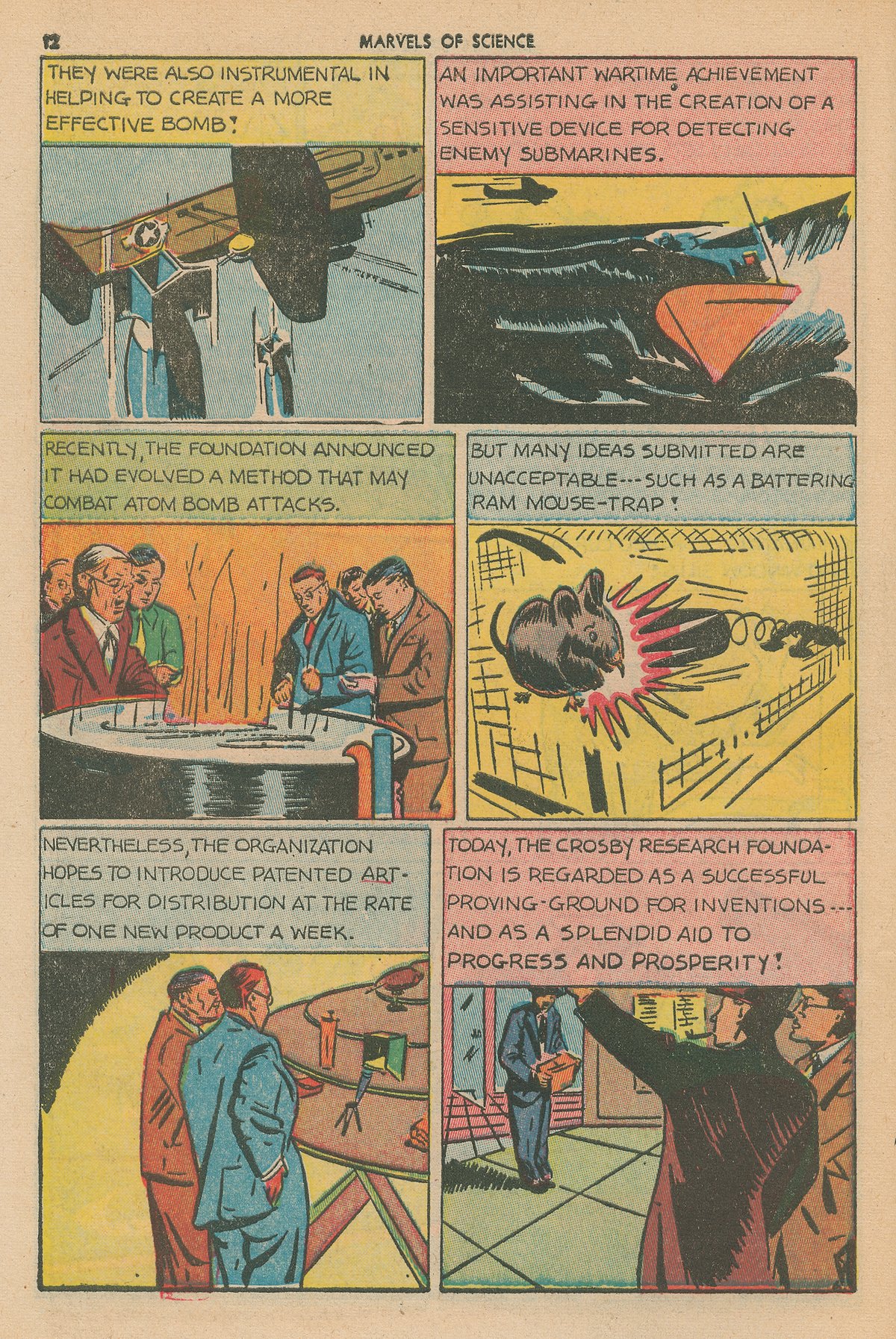 Read online Marvels Of Science comic -  Issue #3 - 14