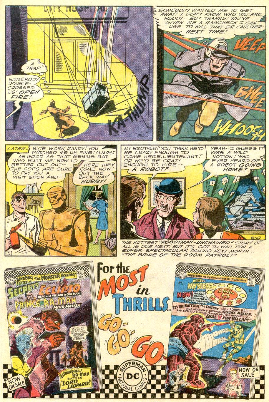 Read online Doom Patrol (1964) comic -  Issue #103 - 33