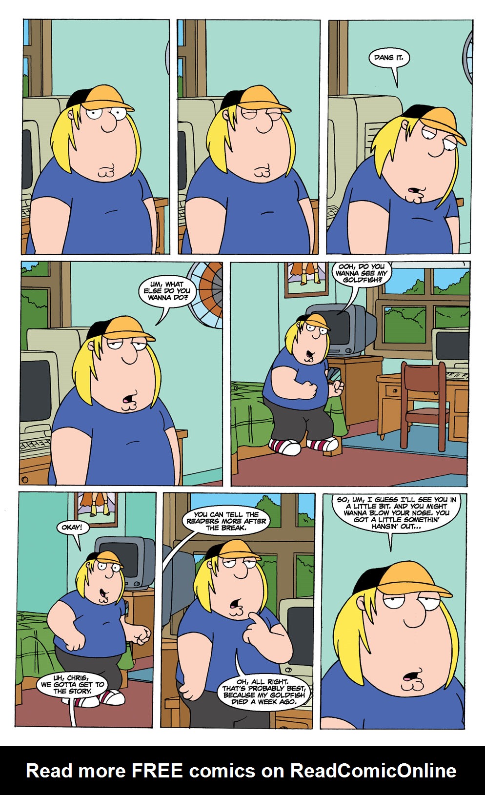 Read online Family Guy comic -  Issue #3 - 7