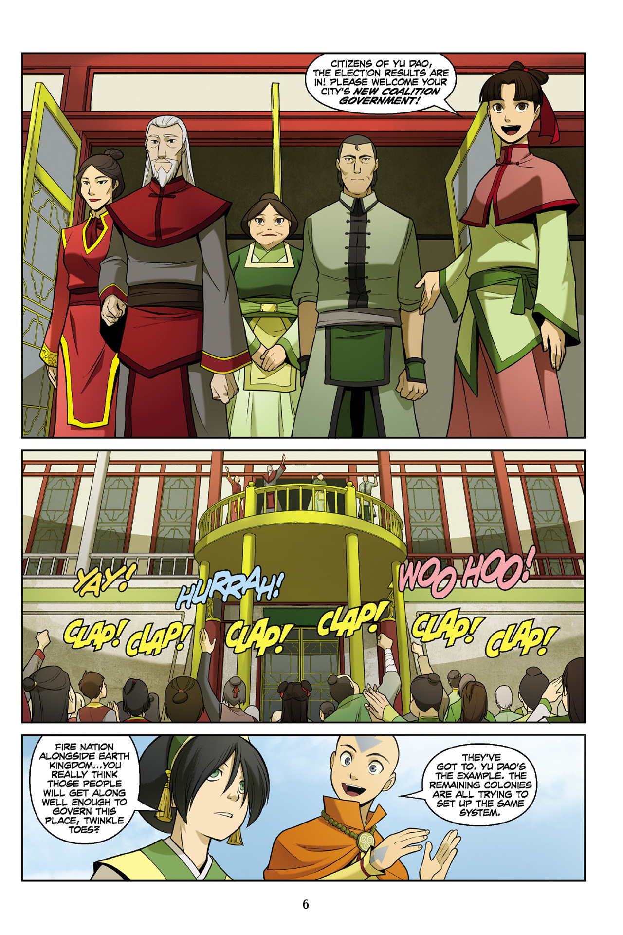 Read online Nickelodeon Avatar: The Last Airbender - The Rift comic -  Issue # Part 1 - 7