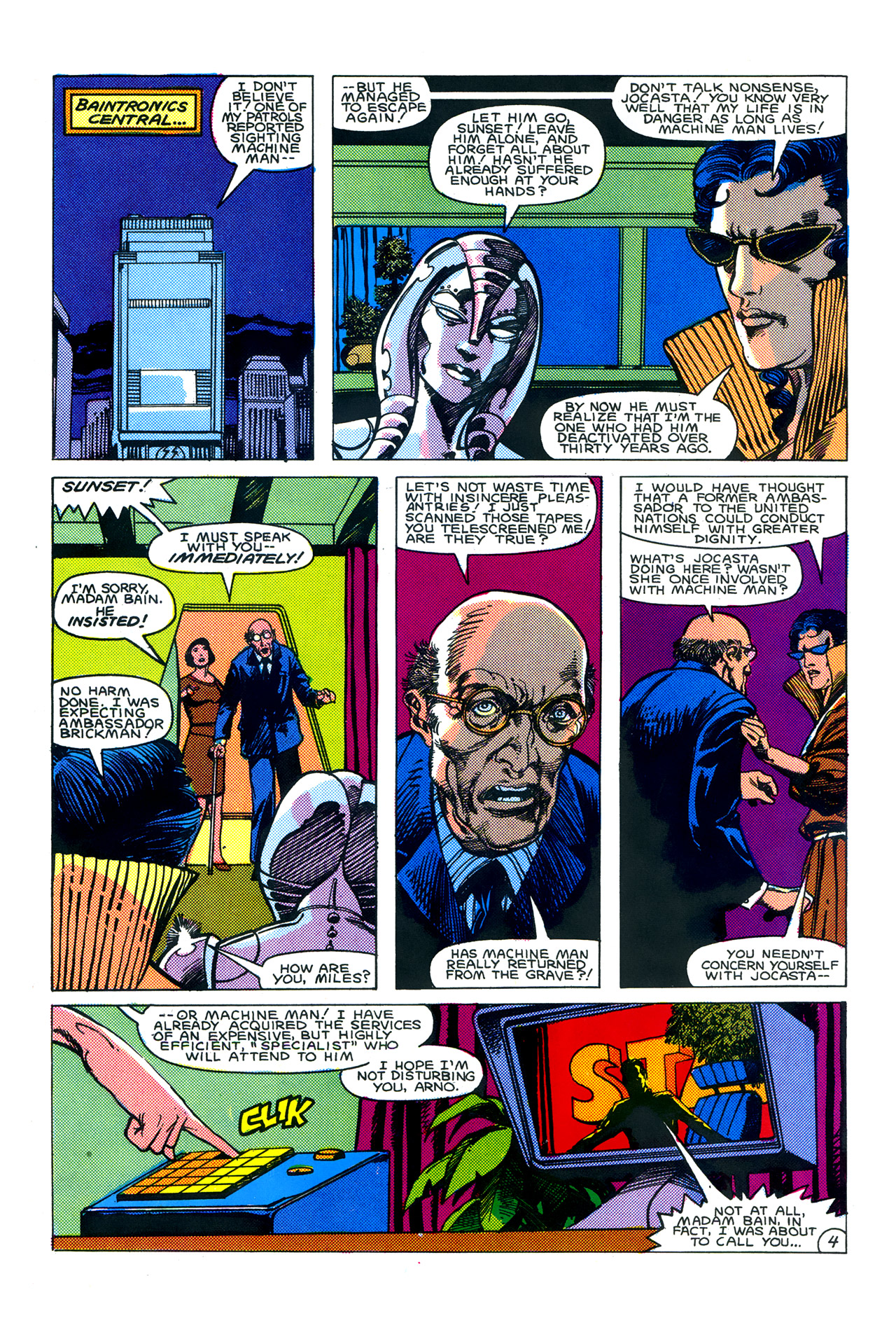 Read online Machine Man 2020 comic -  Issue #1 - 32
