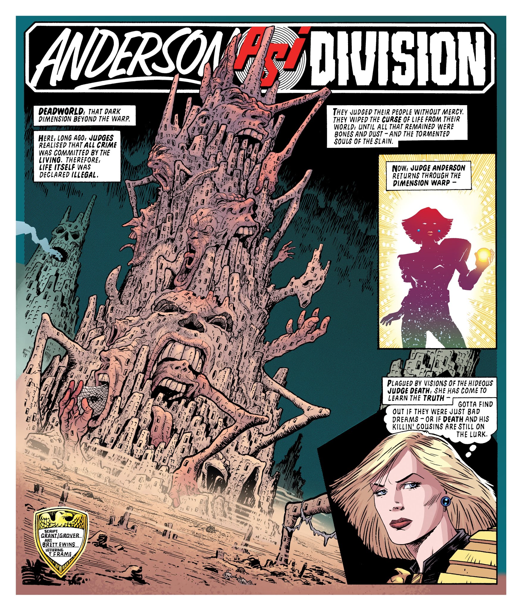 Read online Judge Dredd Classics: The Dark Judges comic -  Issue # TPB - 61