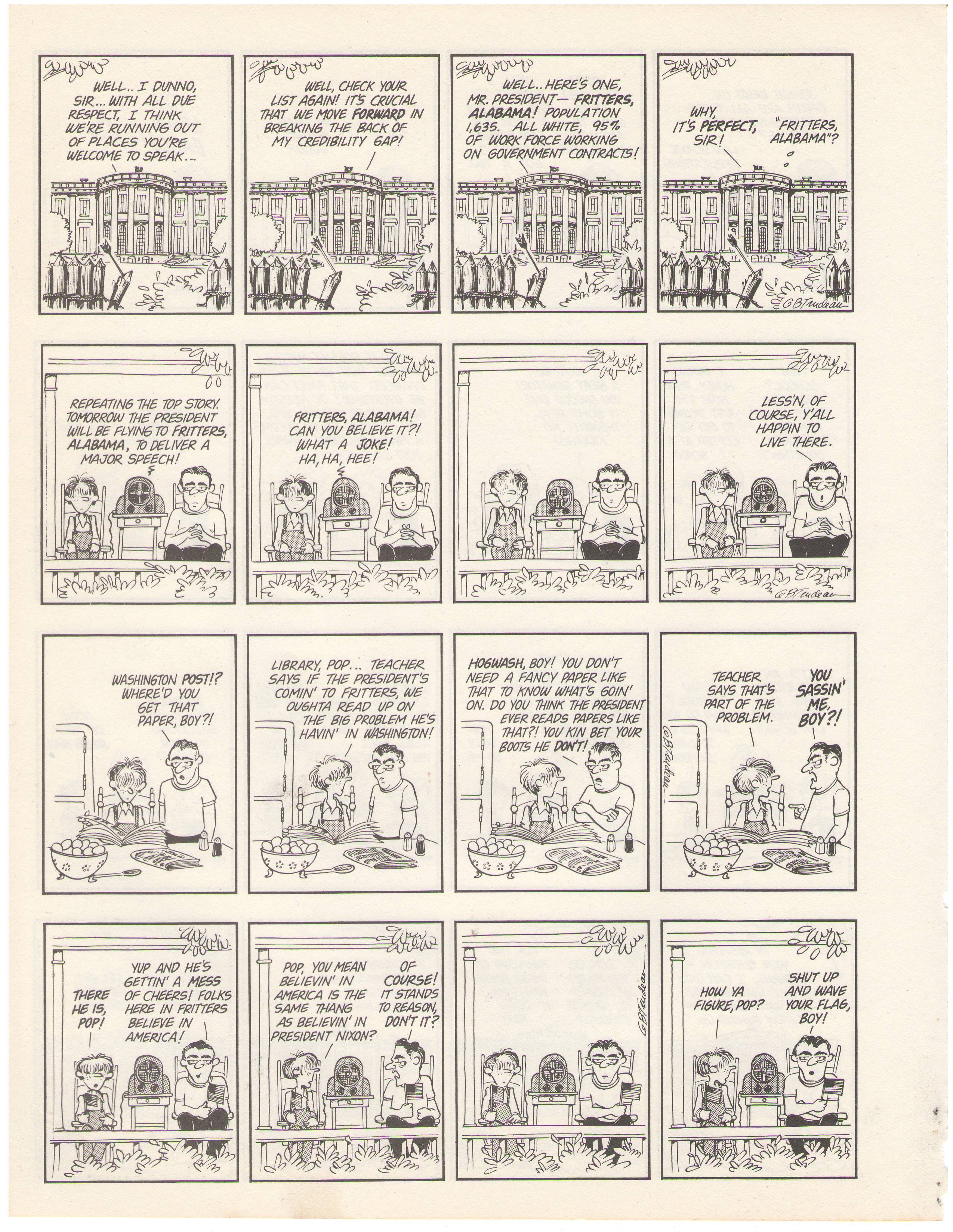 Read online The Doonesbury Chronicles comic -  Issue # TPB (Part 2) - 69