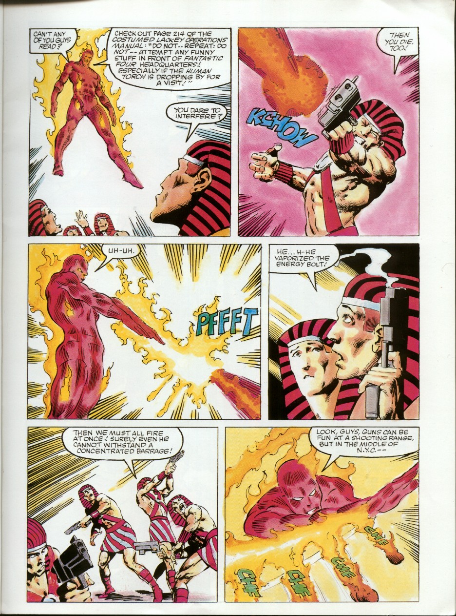 Read online Marvel Graphic Novel comic -  Issue #17 - Revenge of the Living Monolith - 19