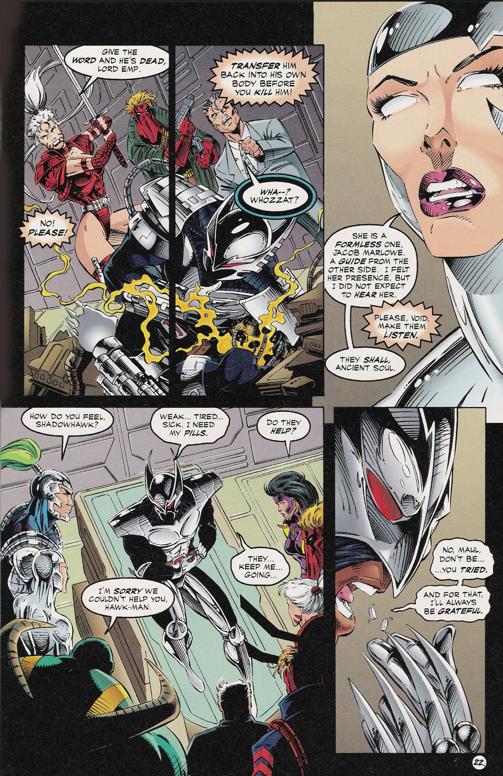 Read online ShadowHawk comic -  Issue #13 - 19