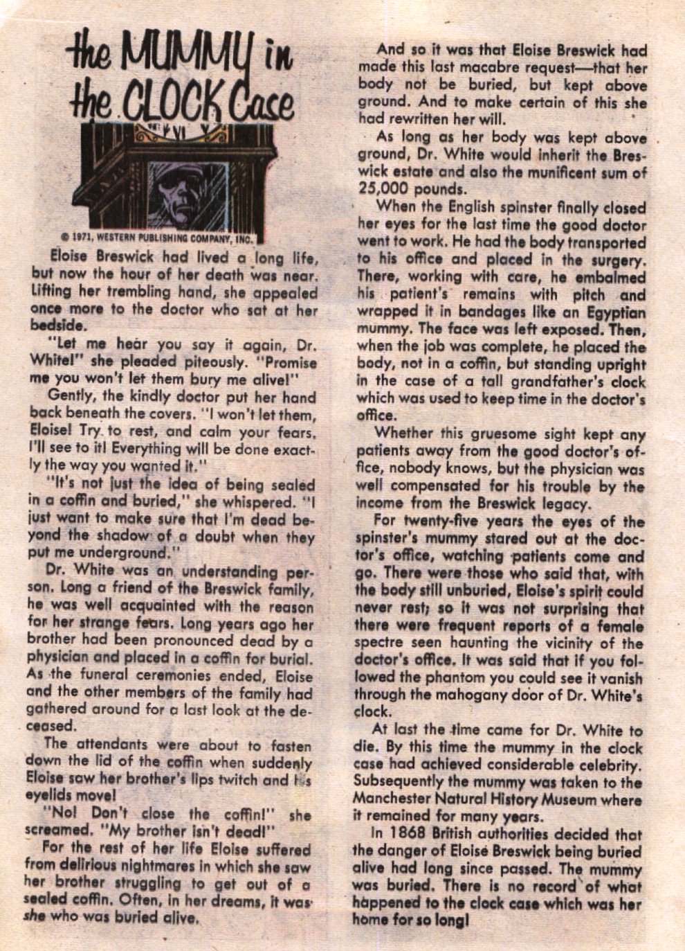 Read online Boris Karloff Tales of Mystery comic -  Issue #35 - 12