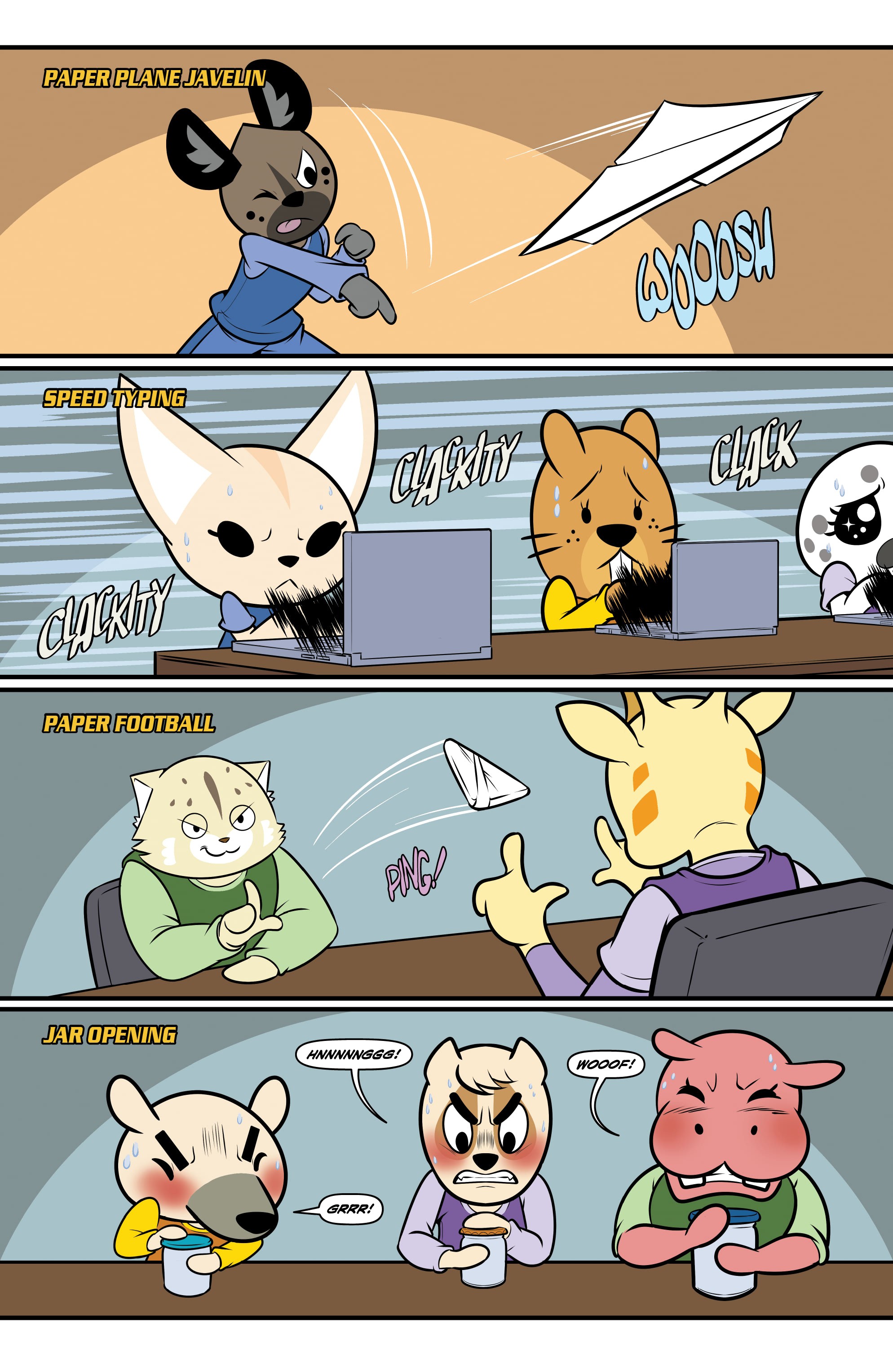 Read online Aggretsuko comic -  Issue #6 - 9