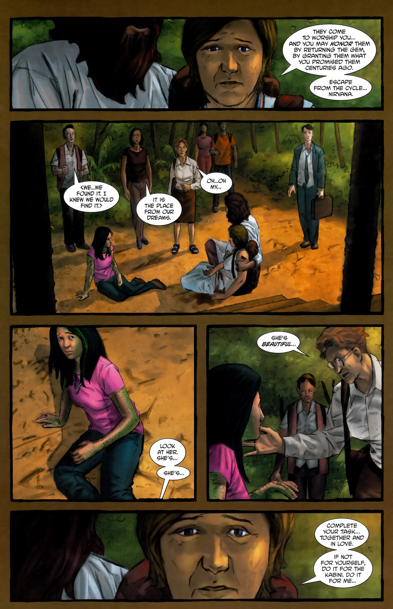 Read online Snake Woman Tale of the Snake Charmer comic -  Issue #5 - 17
