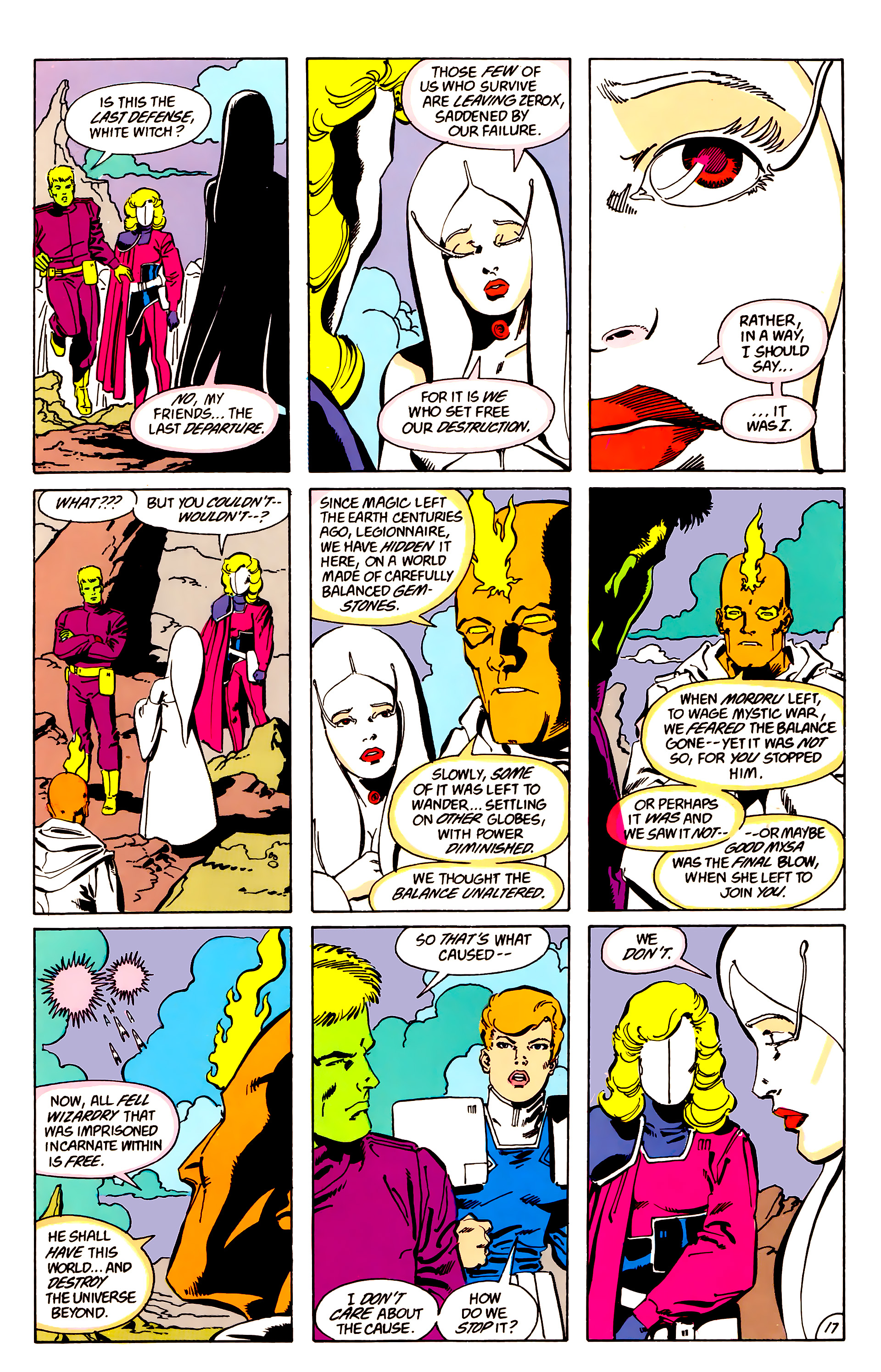 Read online Legion of Super-Heroes (1984) comic -  Issue #63 - 18