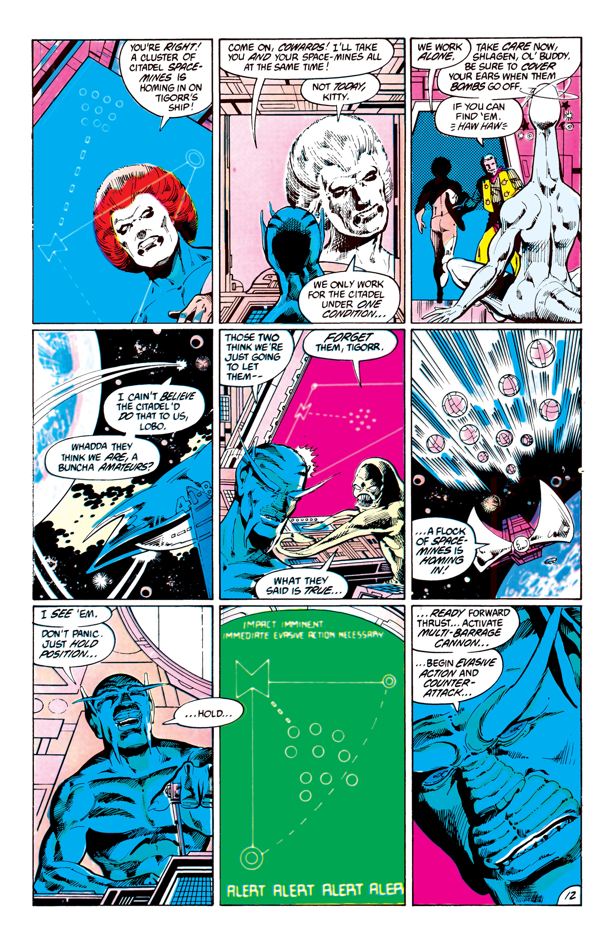 Read online The Omega Men (1983) comic -  Issue #5 - 13