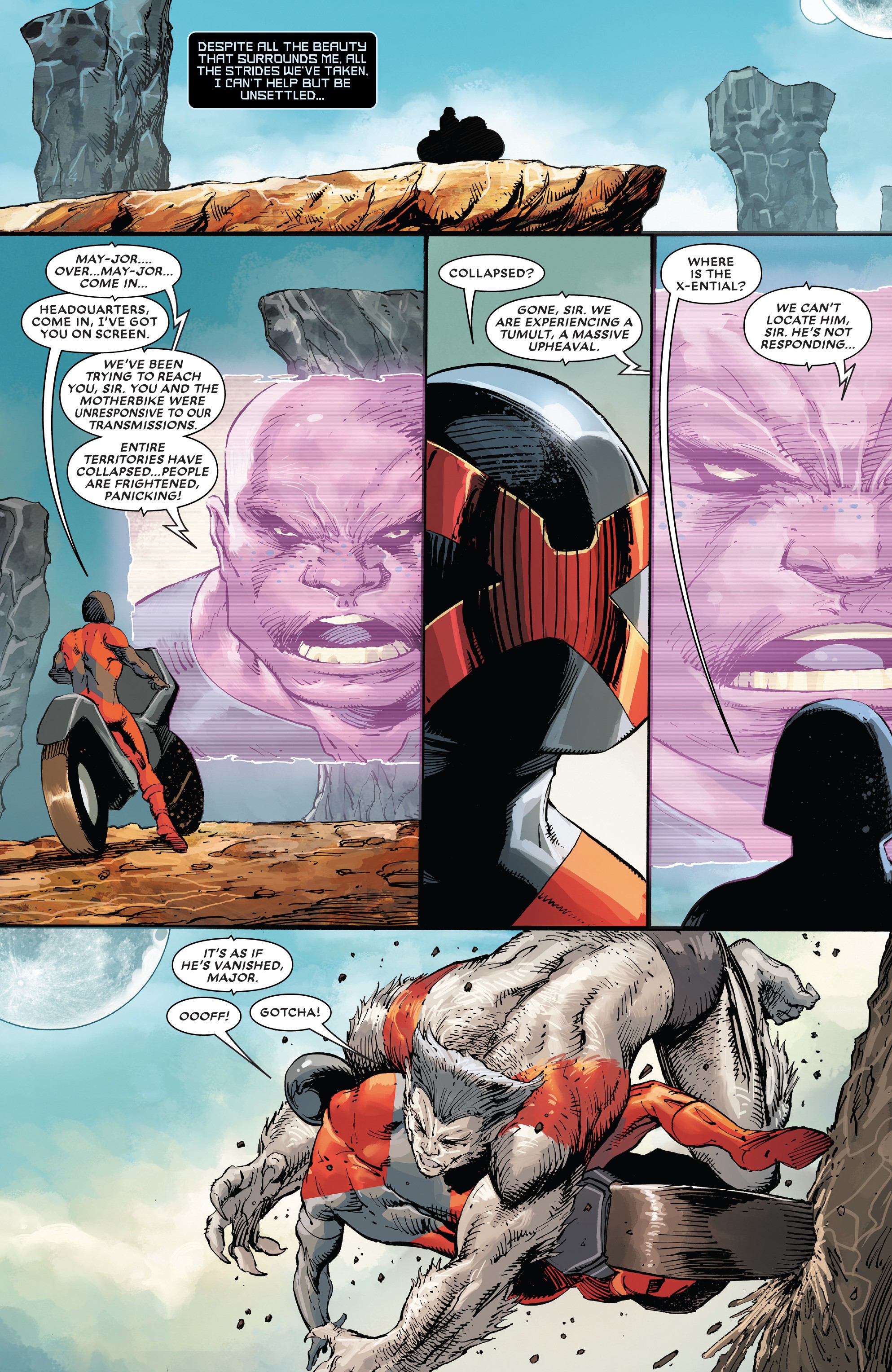 Read online Major X comic -  Issue #1 - 12