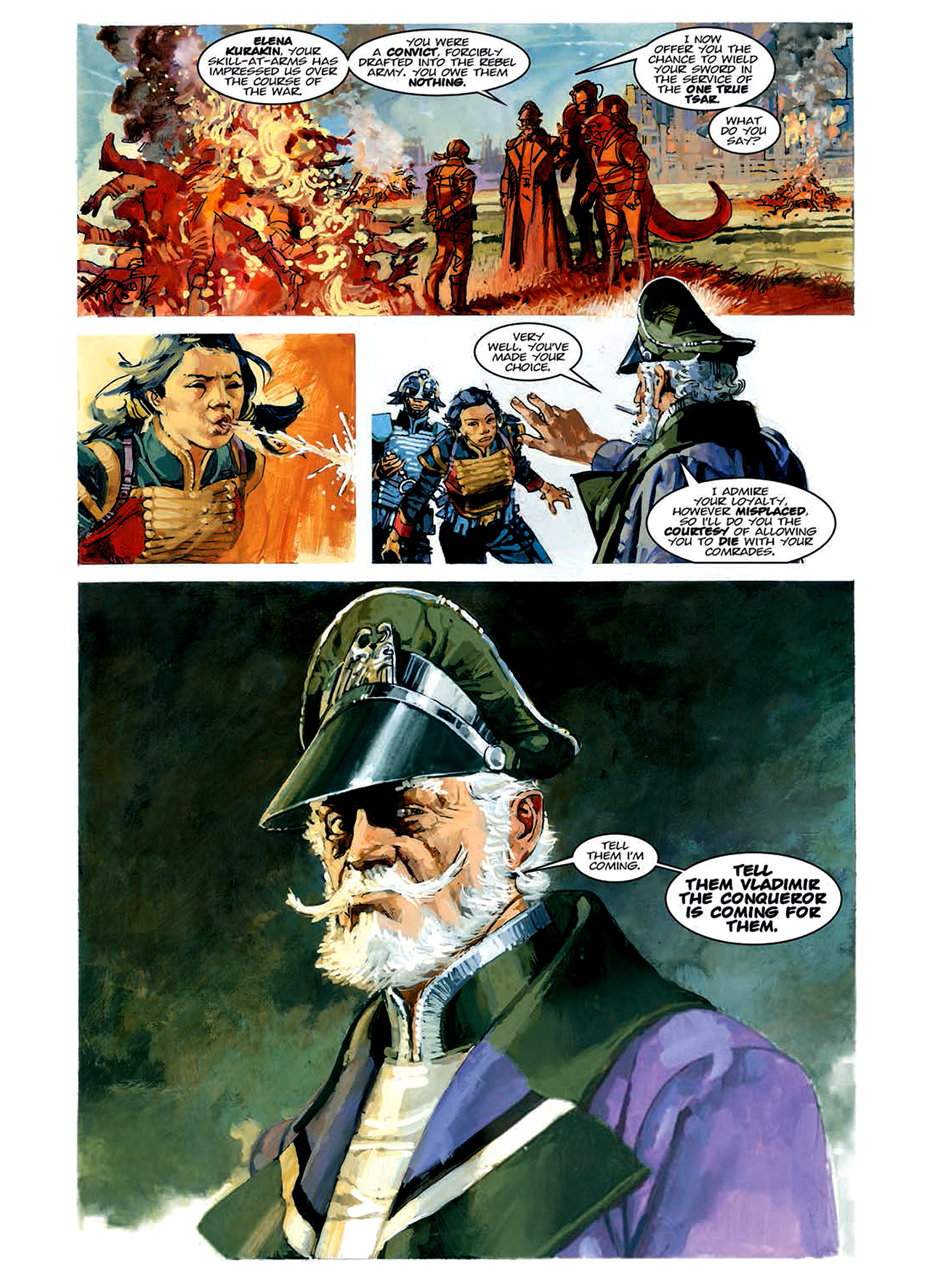Read online Nikolai Dante comic -  Issue # TPB 5 - 90