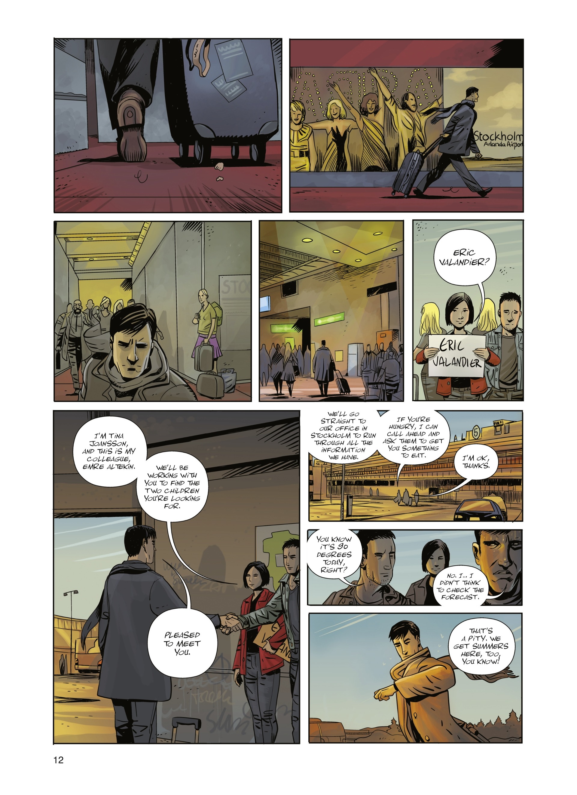 Read online Interpol comic -  Issue #2 - 12