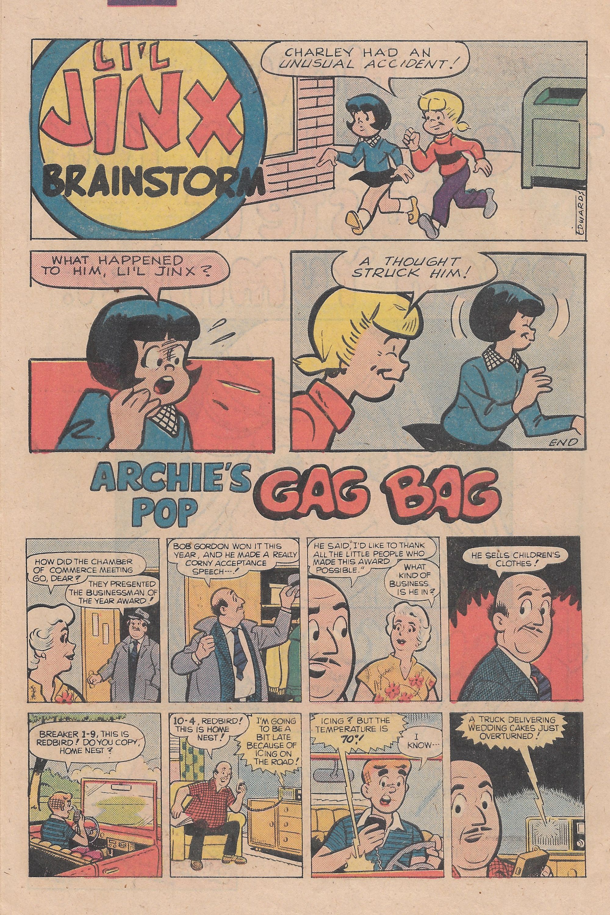 Read online Archie's Joke Book Magazine comic -  Issue #277 - 10