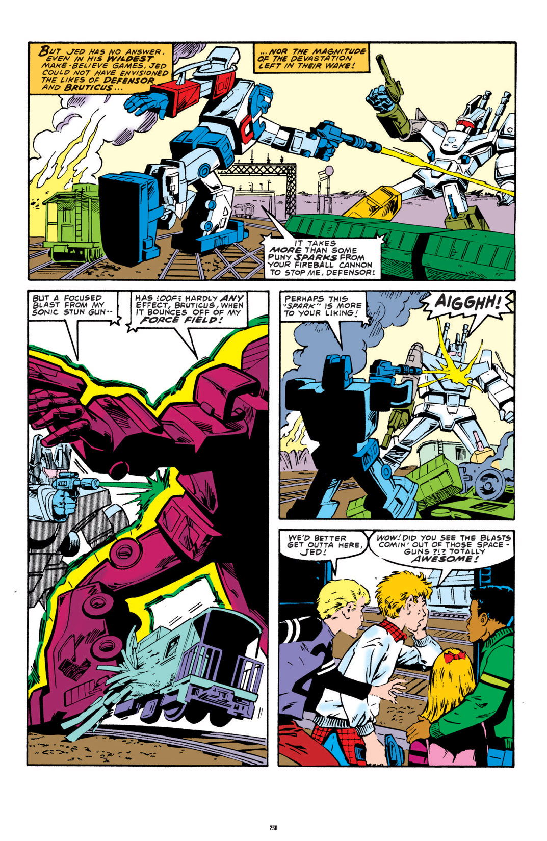 Read online The Transformers Classics comic -  Issue # TPB 3 - 231