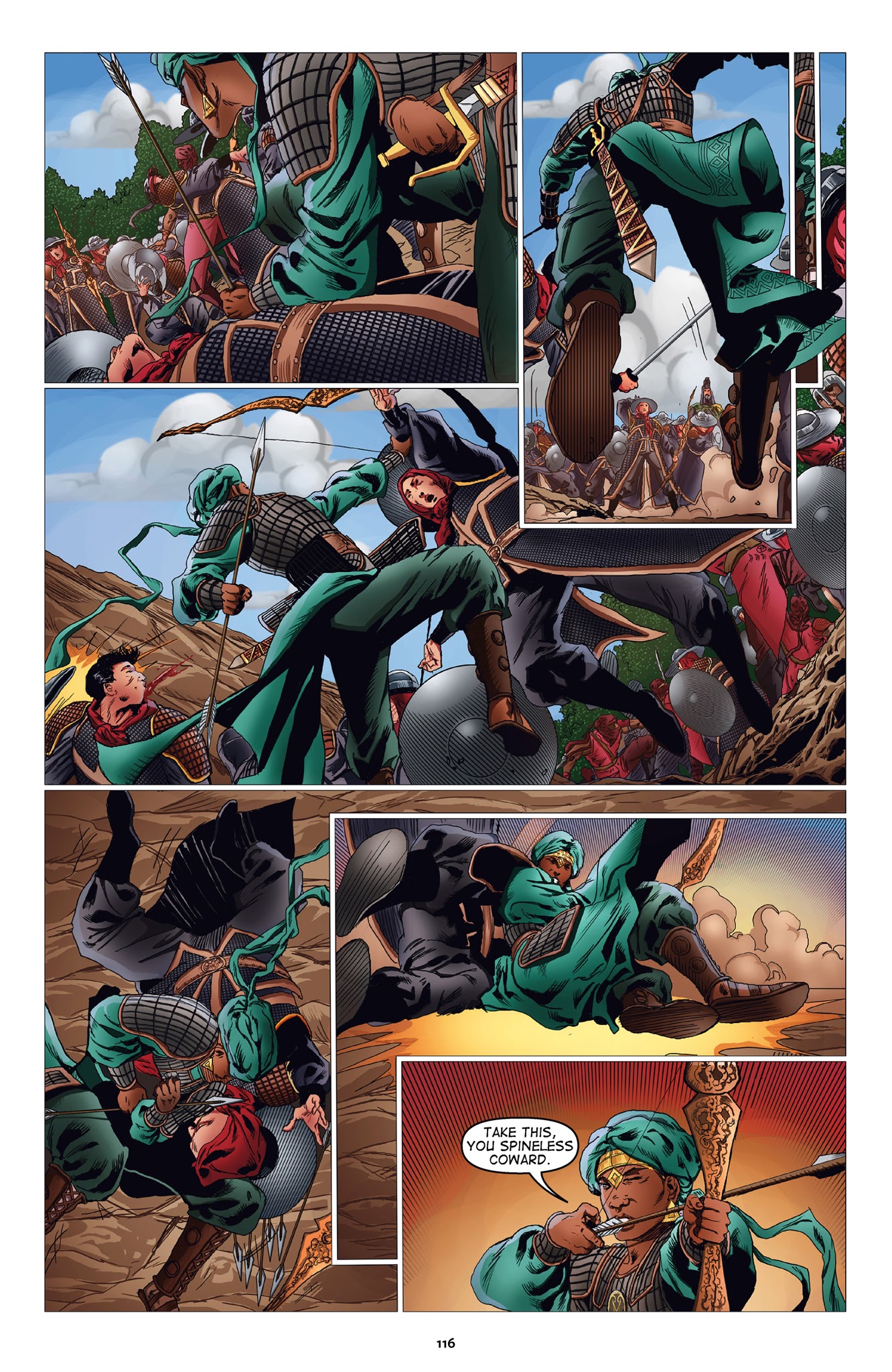 Read online Malika: Warrior Queen comic -  Issue # TPB 1 (Part 2) - 18