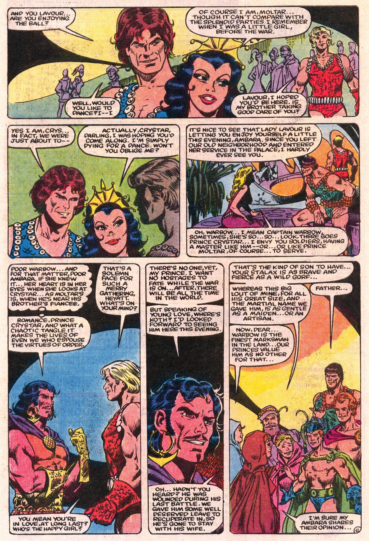 Read online The Saga of Crystar, Crystal Warrior comic -  Issue #8 - 7
