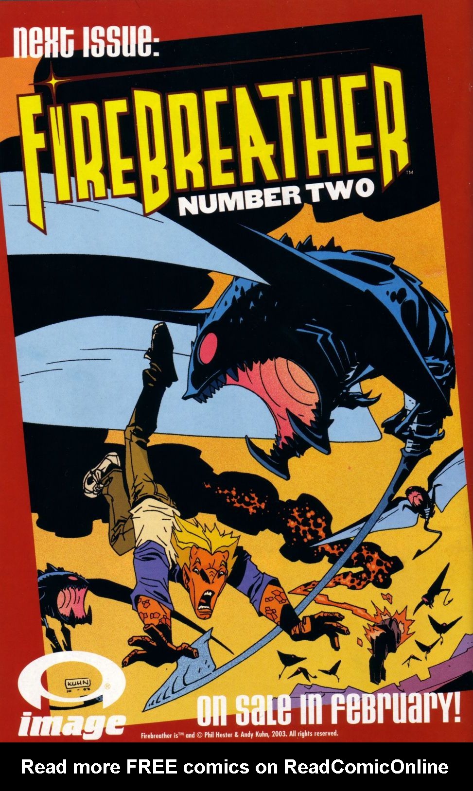 Read online FireBreather (2003) comic -  Issue #1 - 34