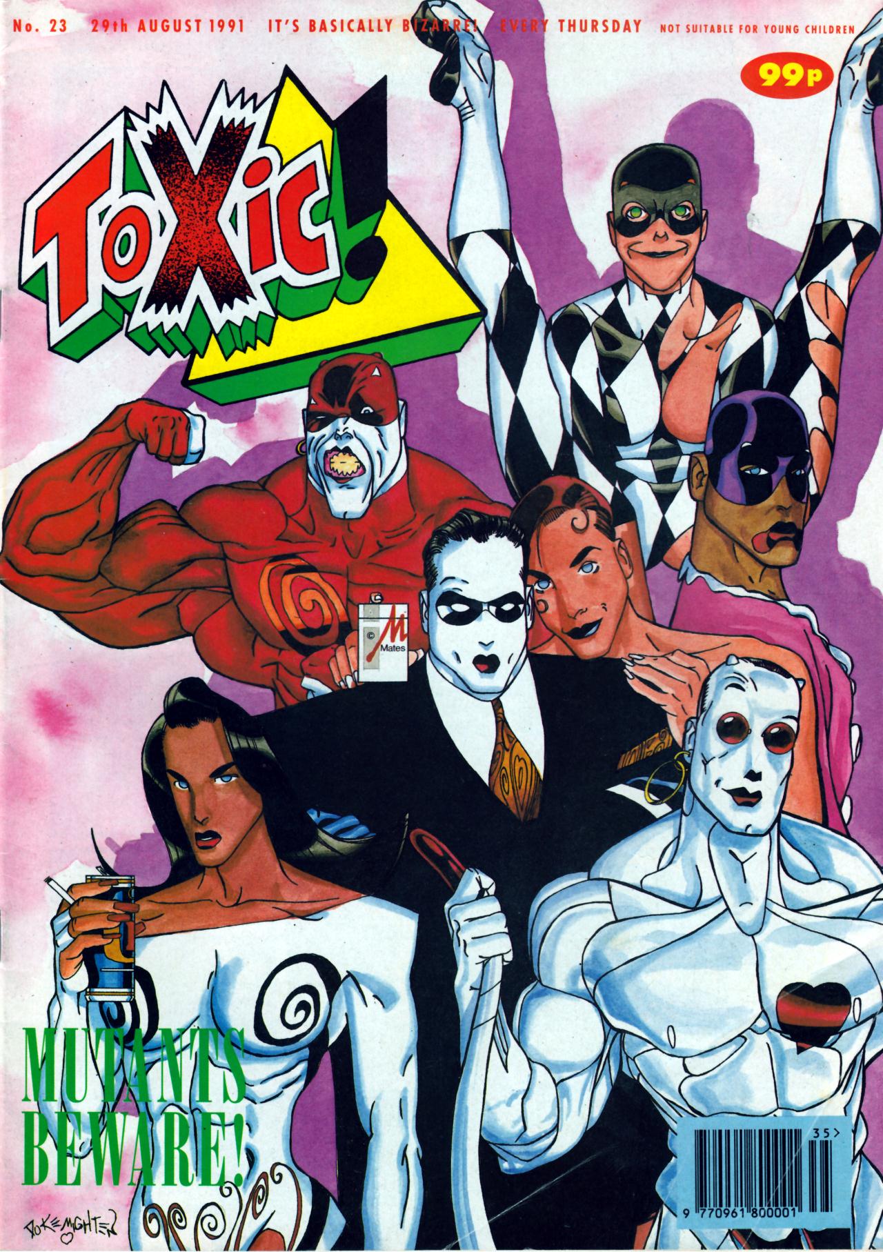 Read online Toxic! comic -  Issue #23 - 1