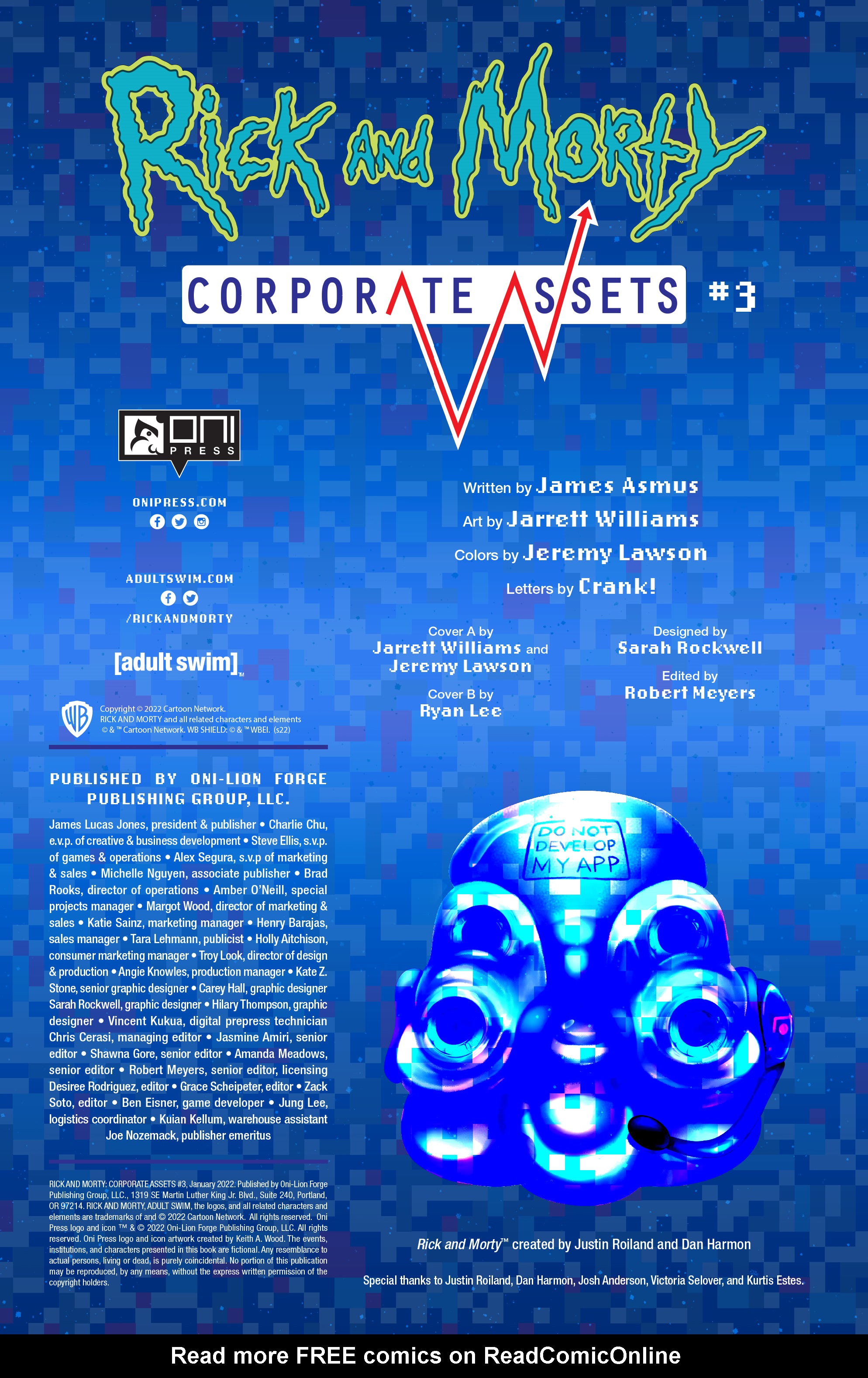 Read online Rick and Morty: Corporate Assets comic -  Issue #3 - 2