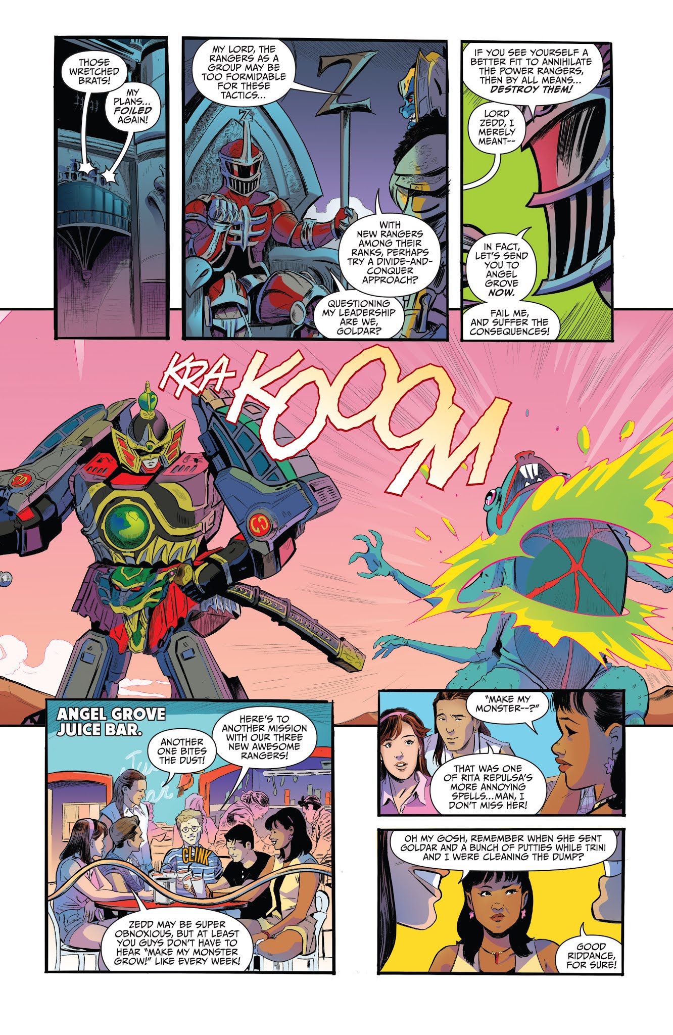 Read online Mighty Morphin Power Rangers 25th Anniversary Special comic -  Issue # Full - 9
