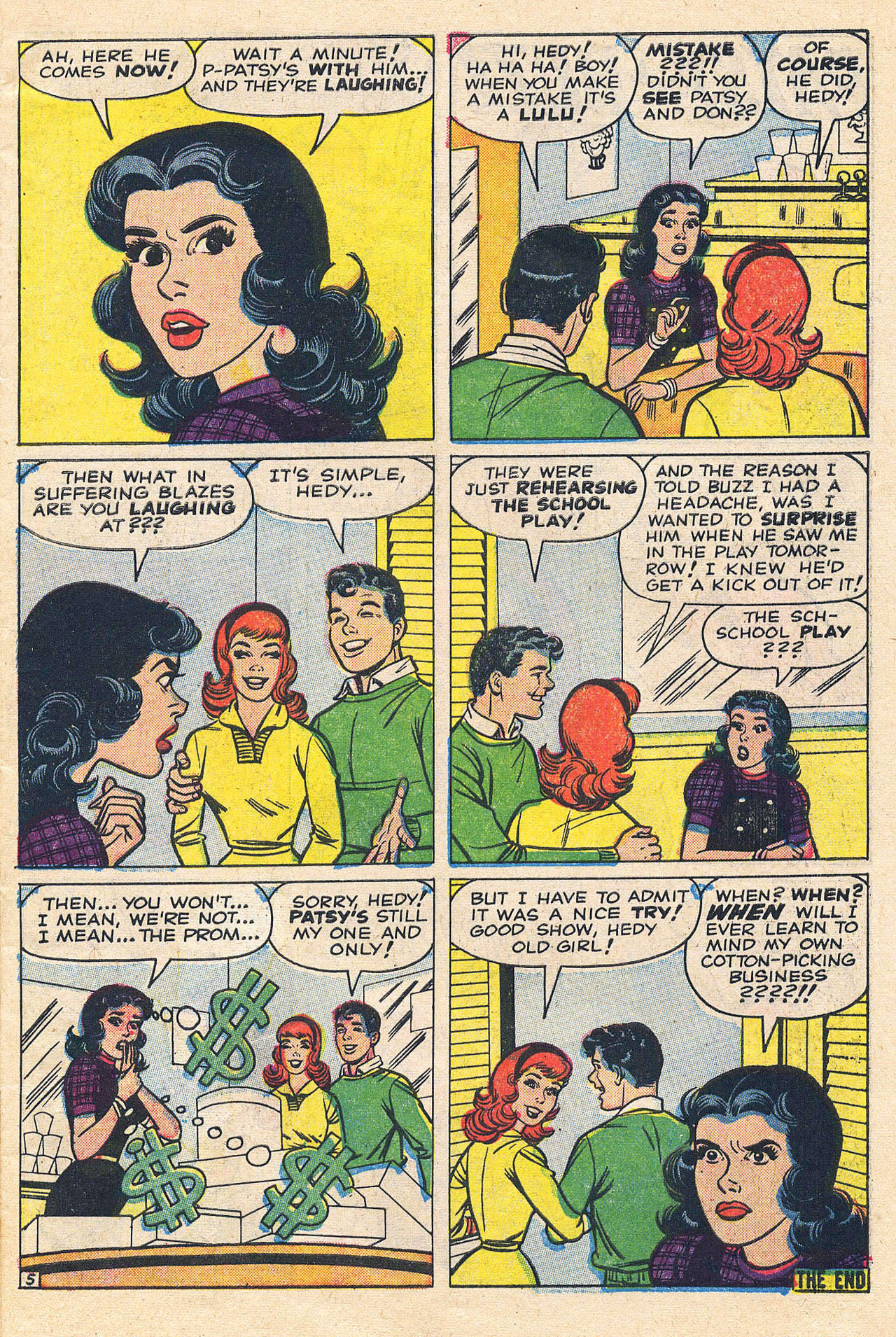 Read online Patsy Walker comic -  Issue #88 - 7