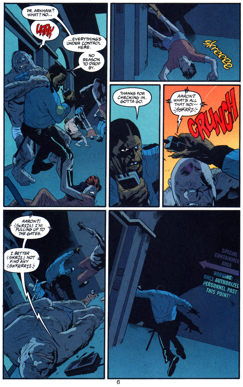 Read online Arkham Asylum: Living Hell comic -  Issue #4 - 8