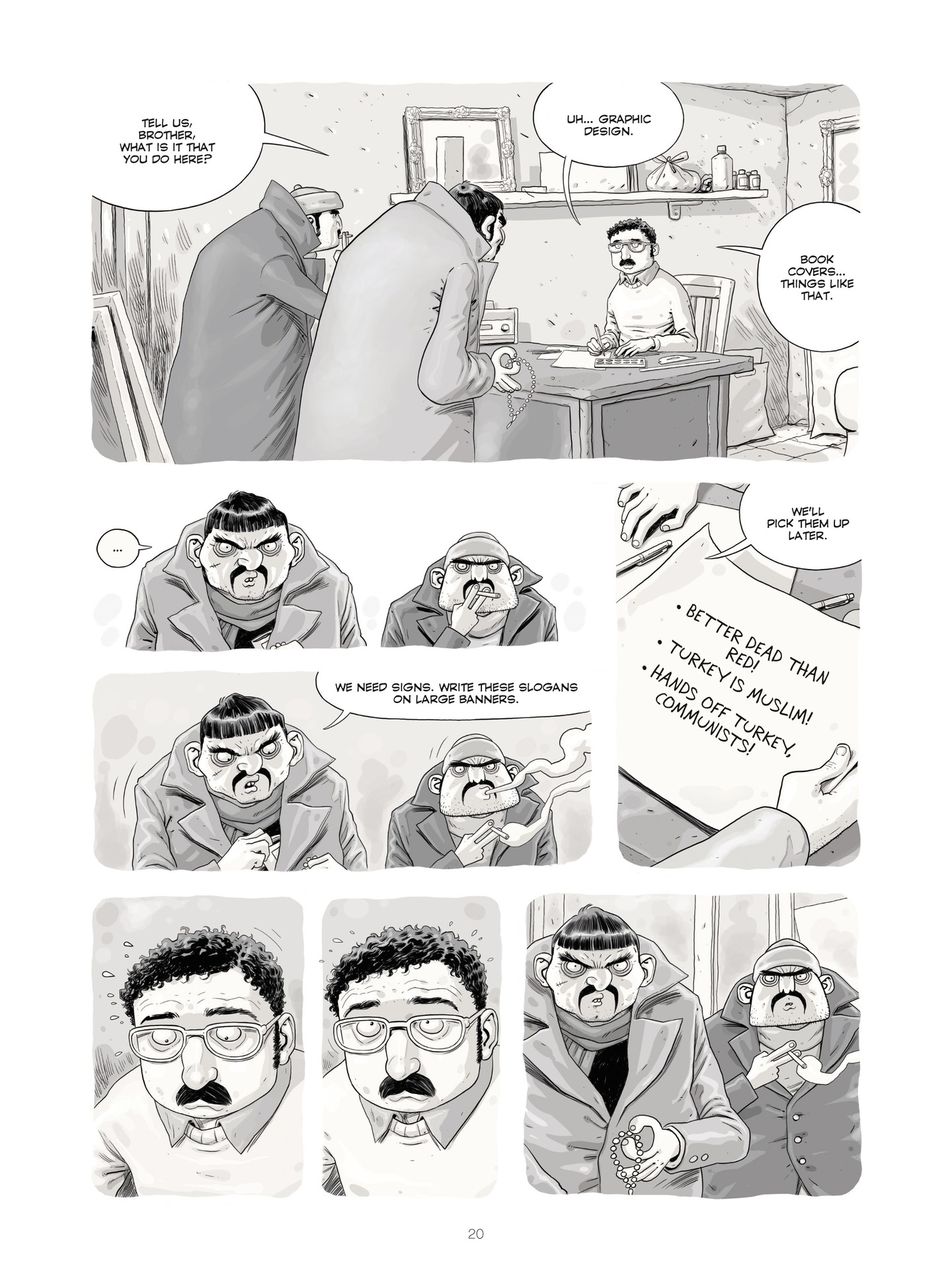 Read online Drawing On The Edge: Chronicles From Istanbul comic -  Issue # TPB (Part 1) - 20