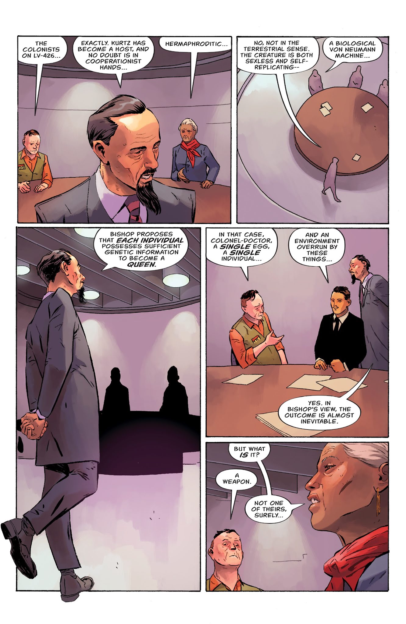 Read online William Gibson's Alien 3 comic -  Issue #2 - 12