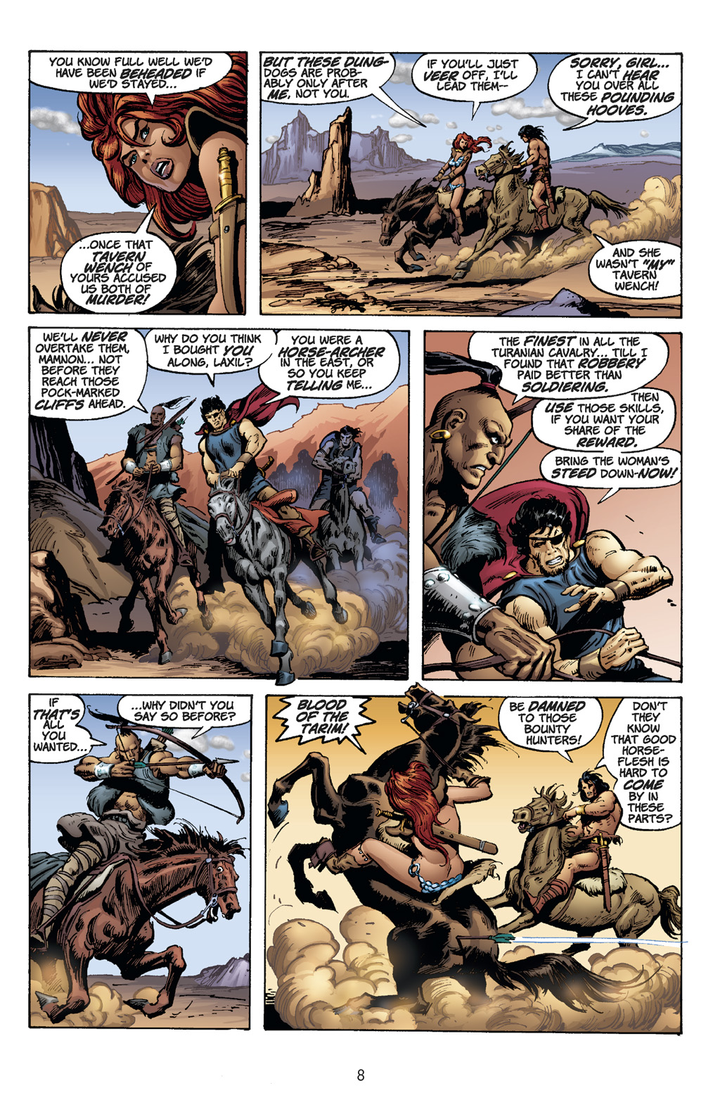 Read online The Chronicles of Conan comic -  Issue # TPB 7 (Part 1) - 8