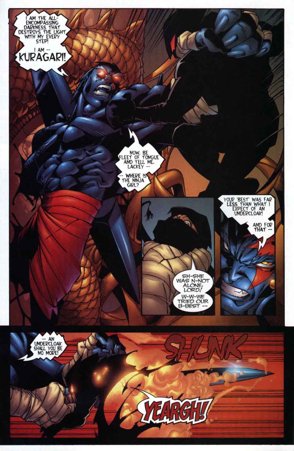 Read online Psylocke & Archangel Crimson Dawn comic -  Issue #2 - 18