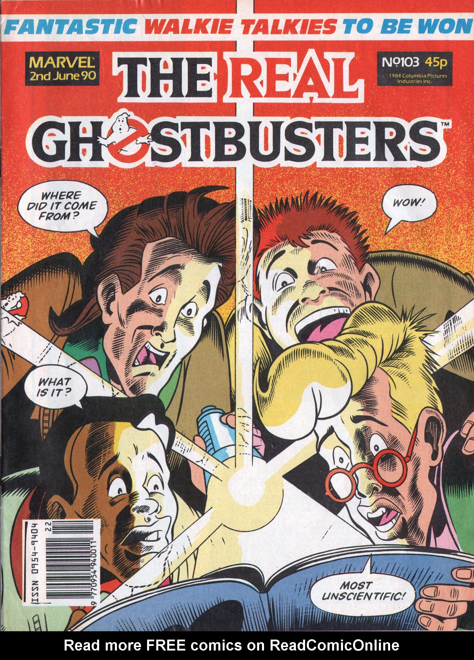Read online The Real Ghostbusters comic -  Issue #103 - 1