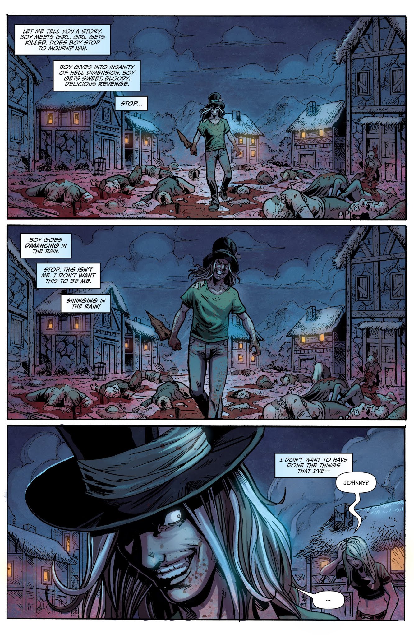 Read online Grimm Fairy Tales presents Wonderland: Through the Looking Glass comic -  Issue #5 - 4