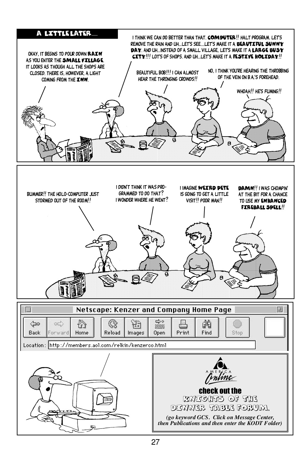 Read online Knights of the Dinner Table comic -  Issue #16 - 29